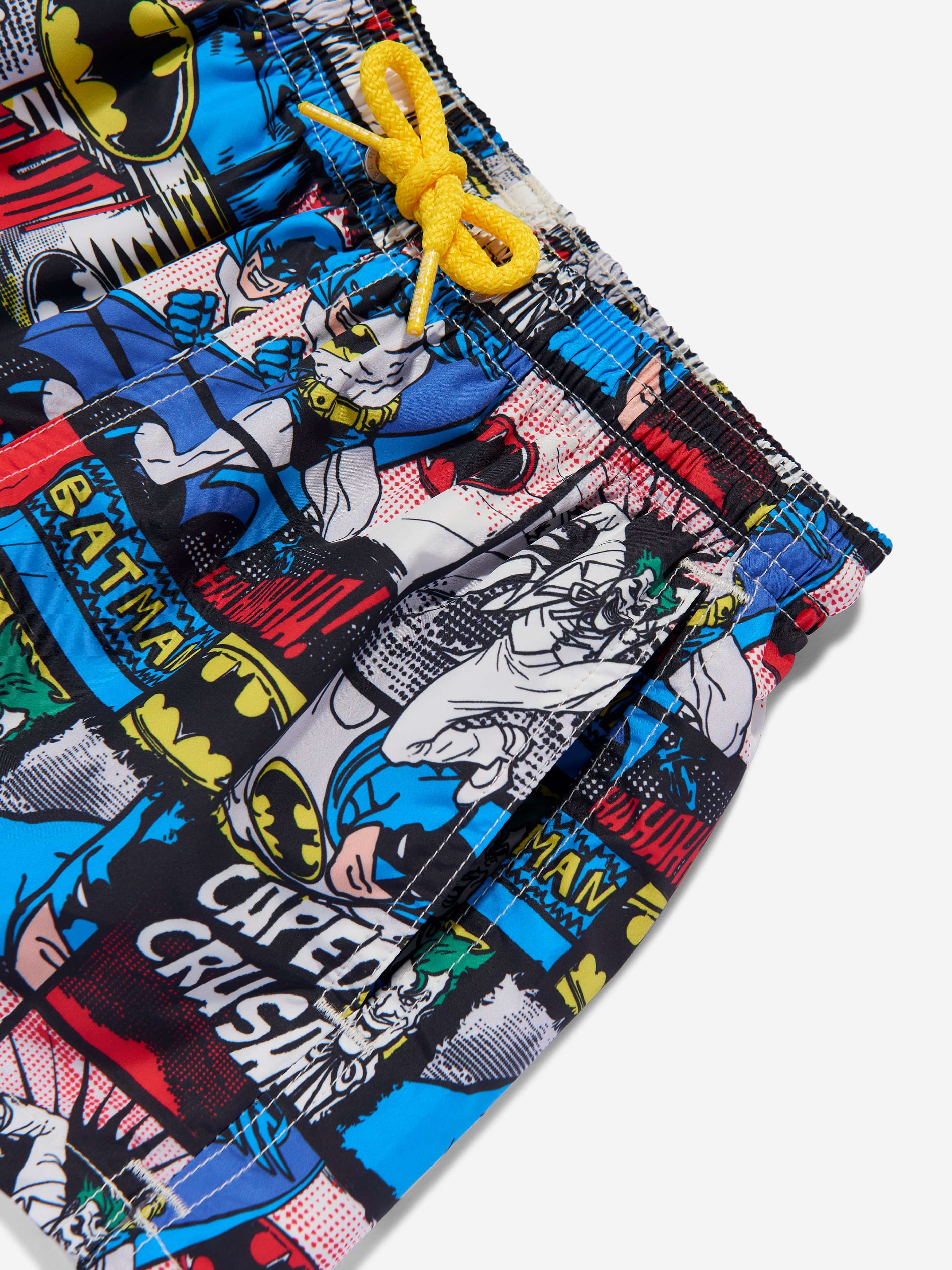 MC2 Saint Barth Boys Batman Comics Swim Shorts in Multicolour