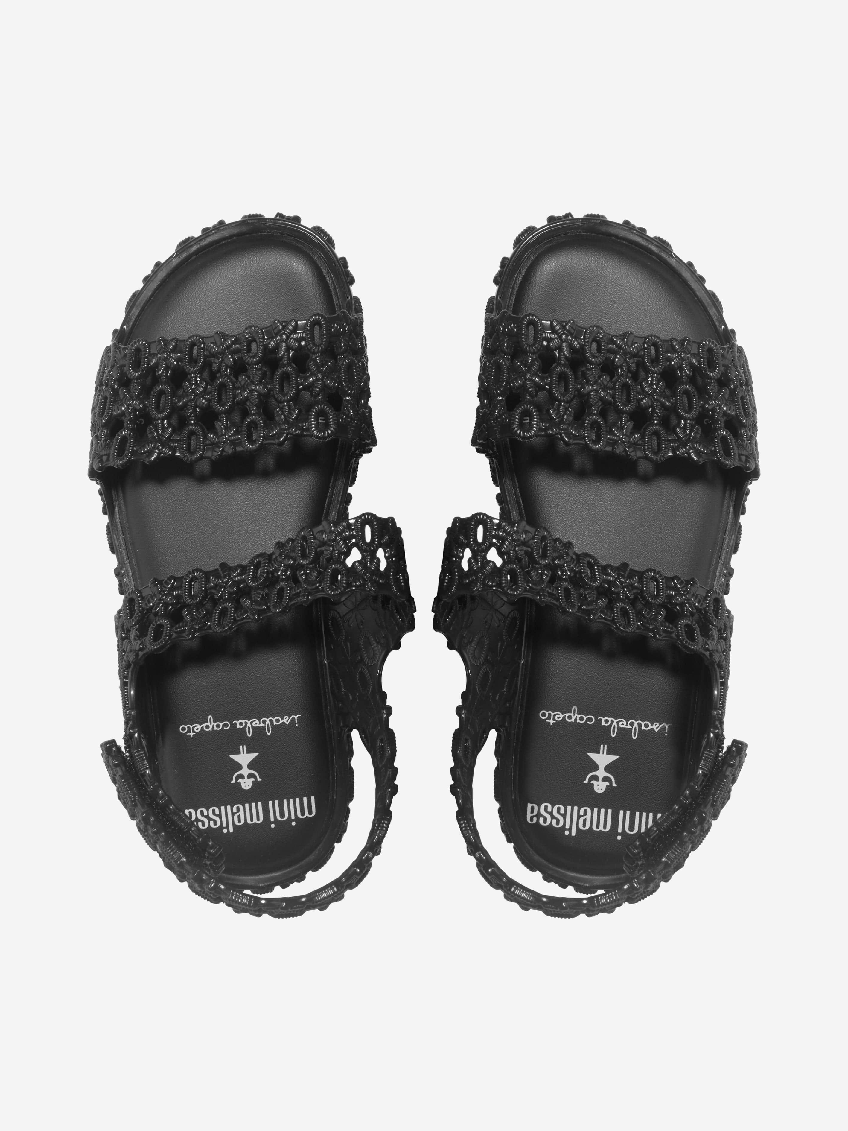 Mini Melissa Girls Isabela Capeto Panc Jelly Sandals