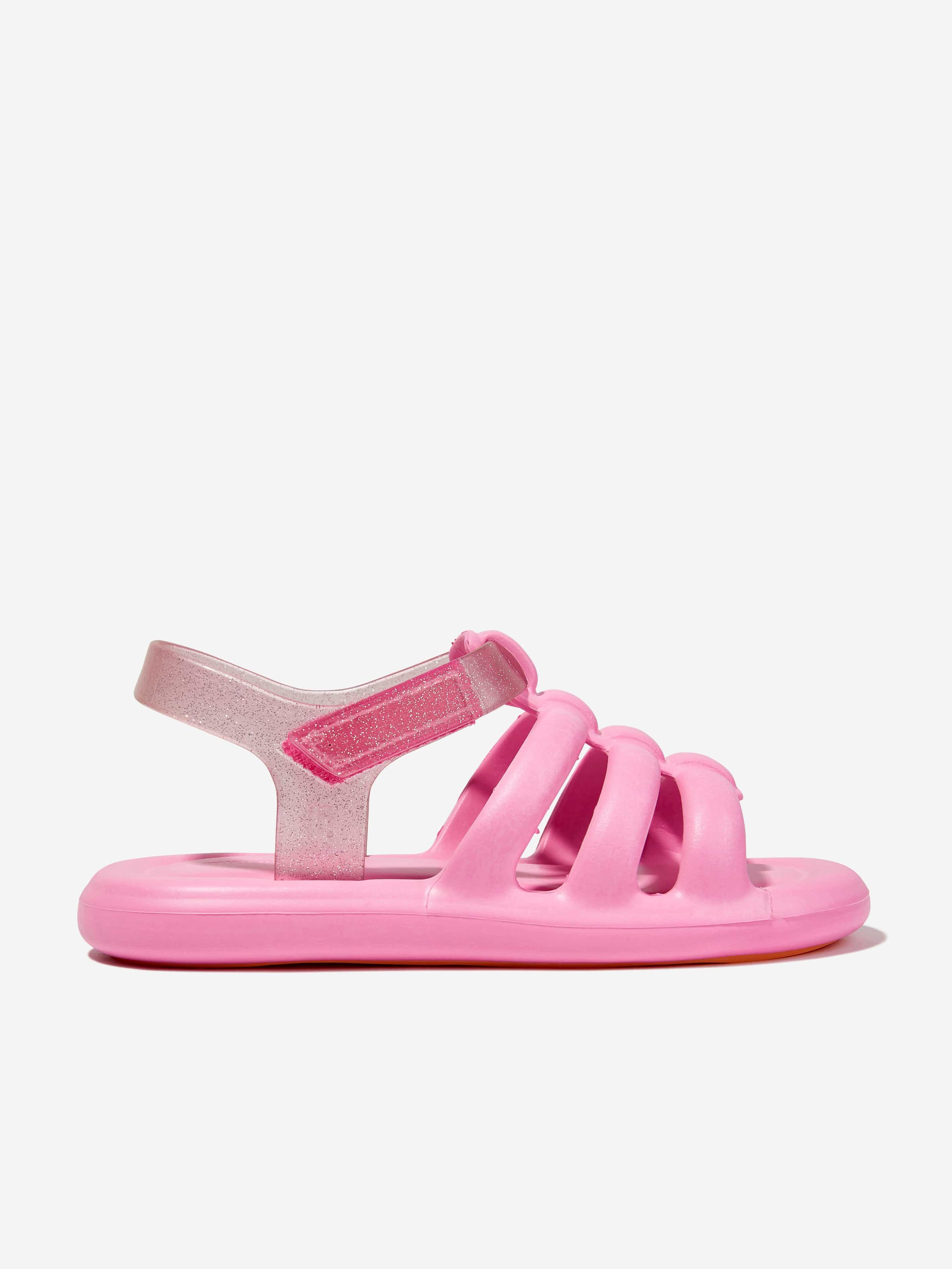 Mini Melissa Girls Mini Freesherman Sandals in Pink