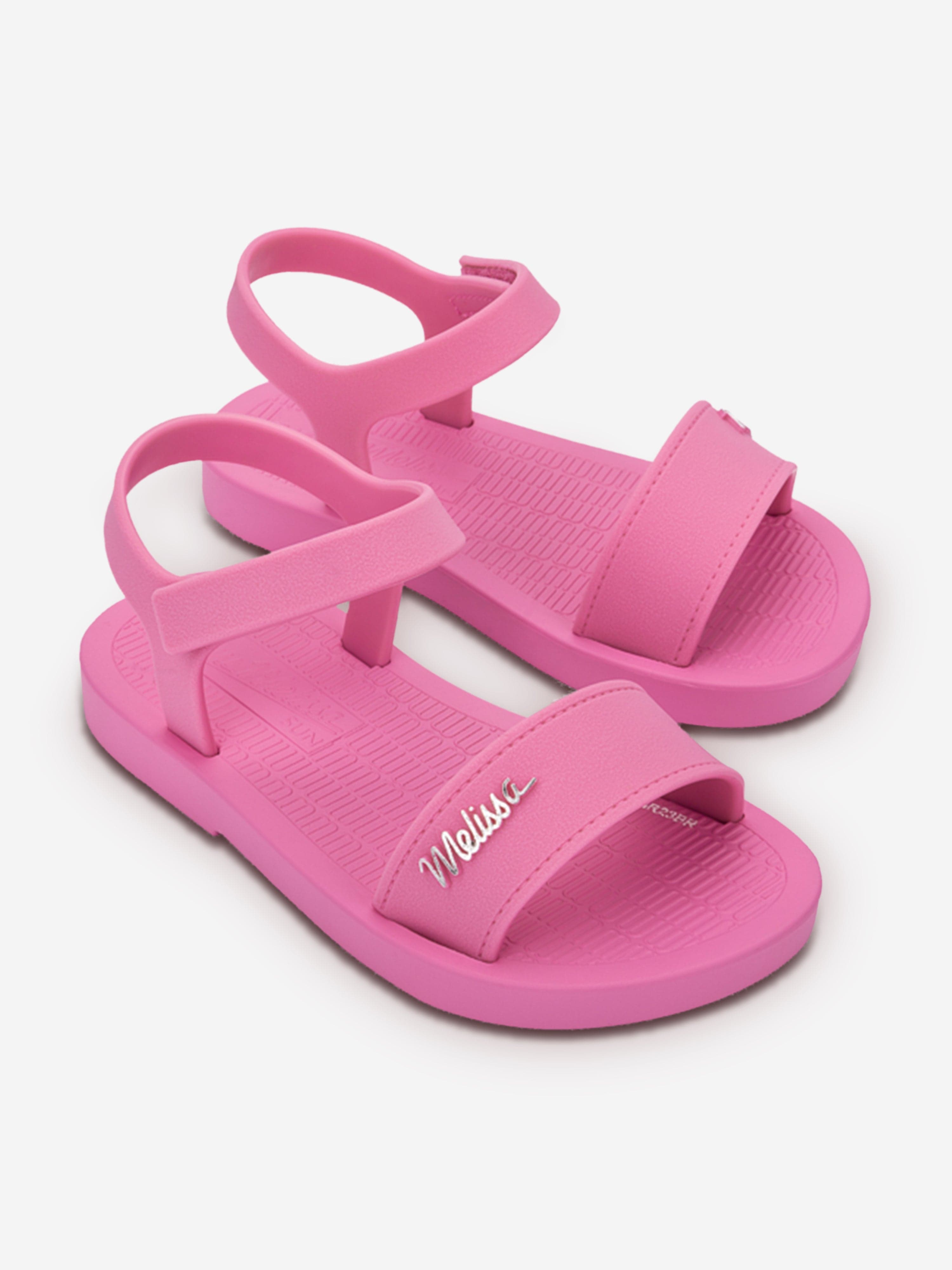 Mini Melissa Girls Laguna sandals in Pink