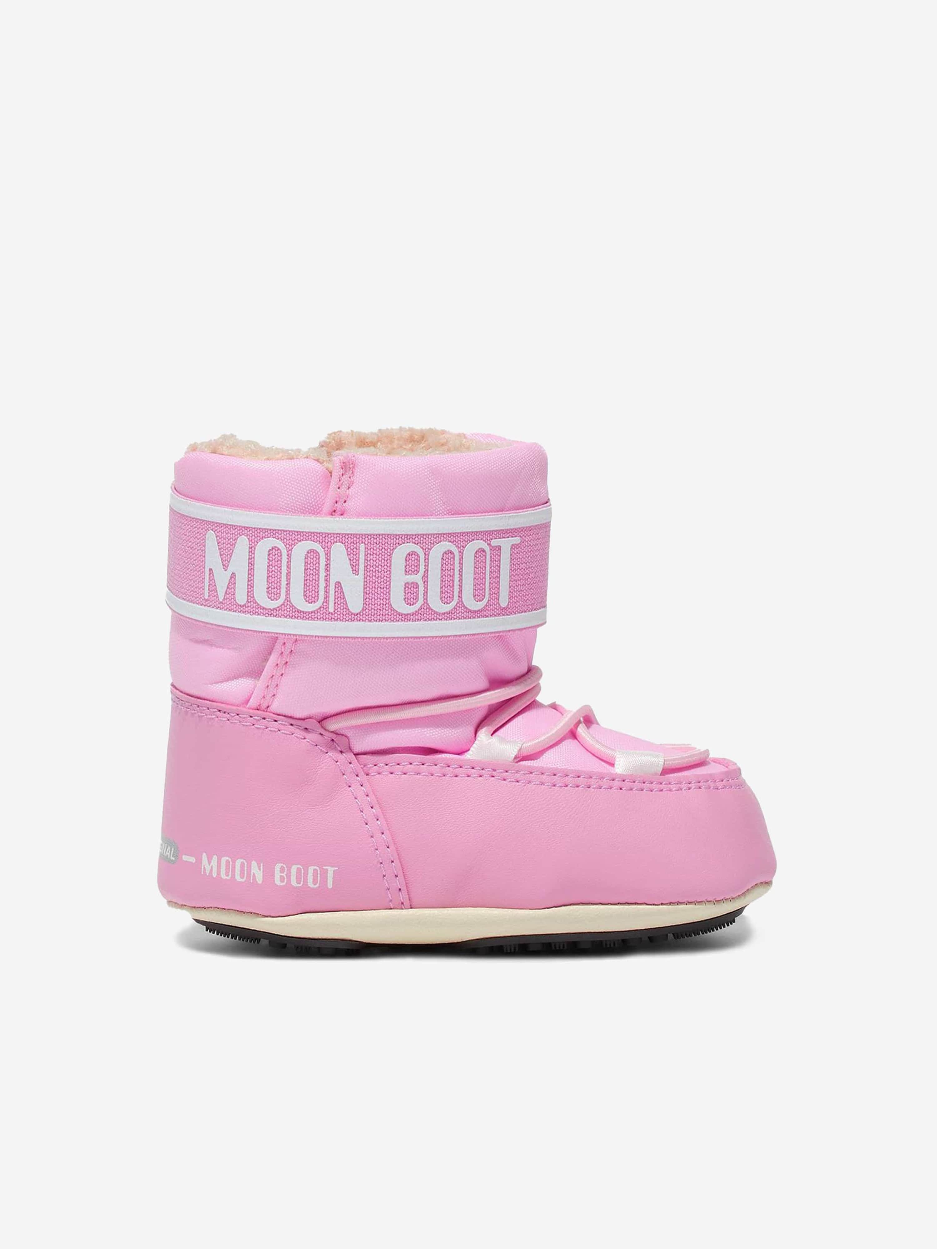 Moon Boot Baby Girls Crib Boots