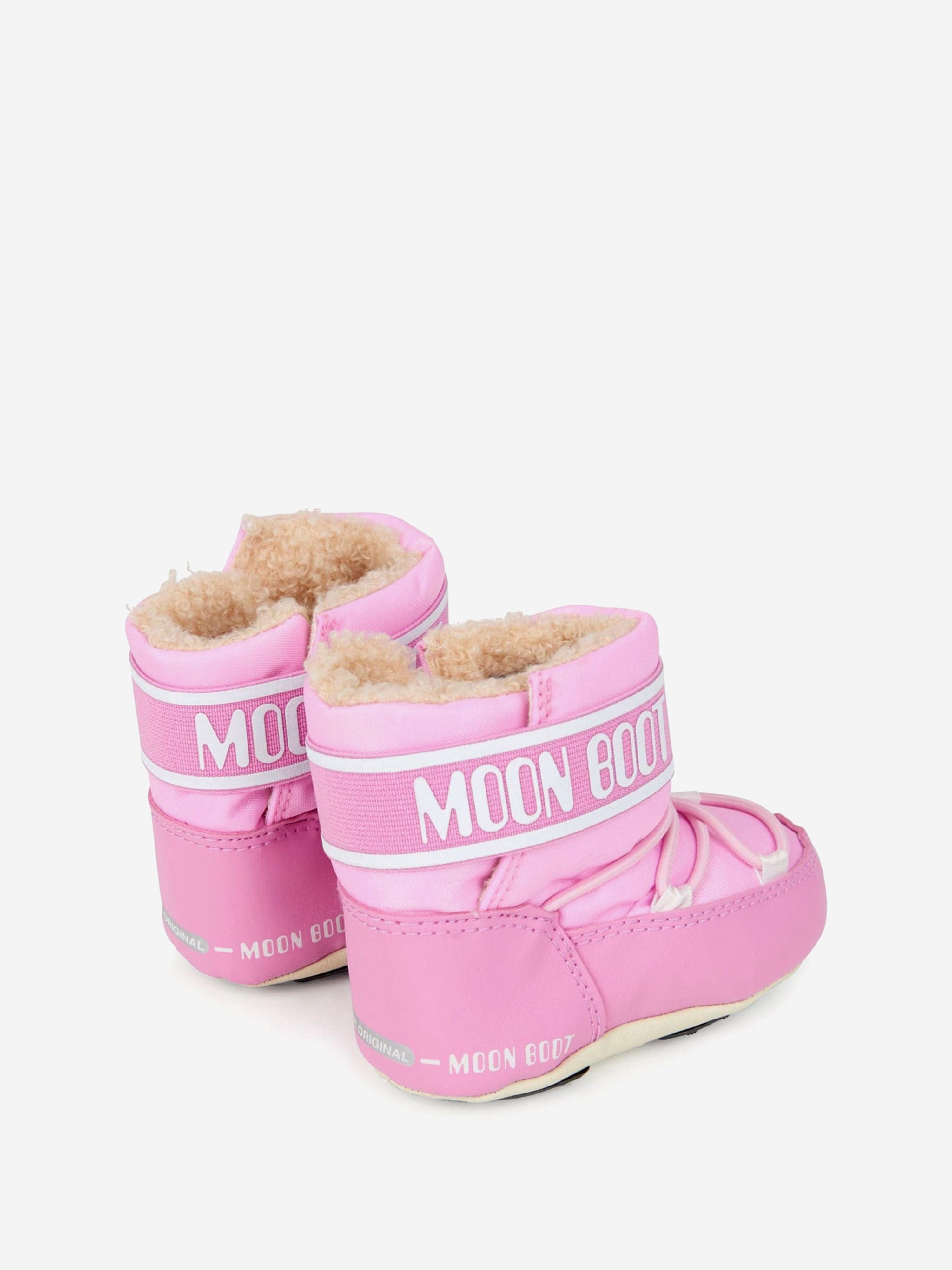 Moon Boot Baby Girls Crib Boots