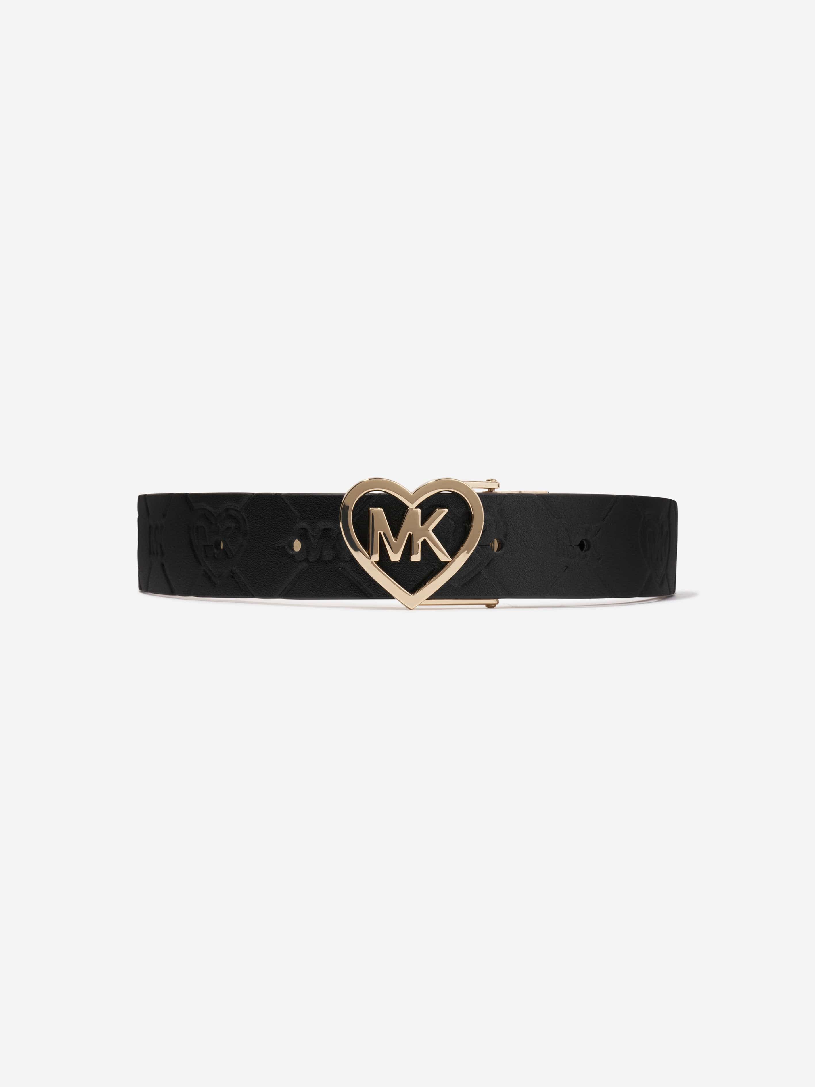 Michael Kors Girls Reversible Belt in Black