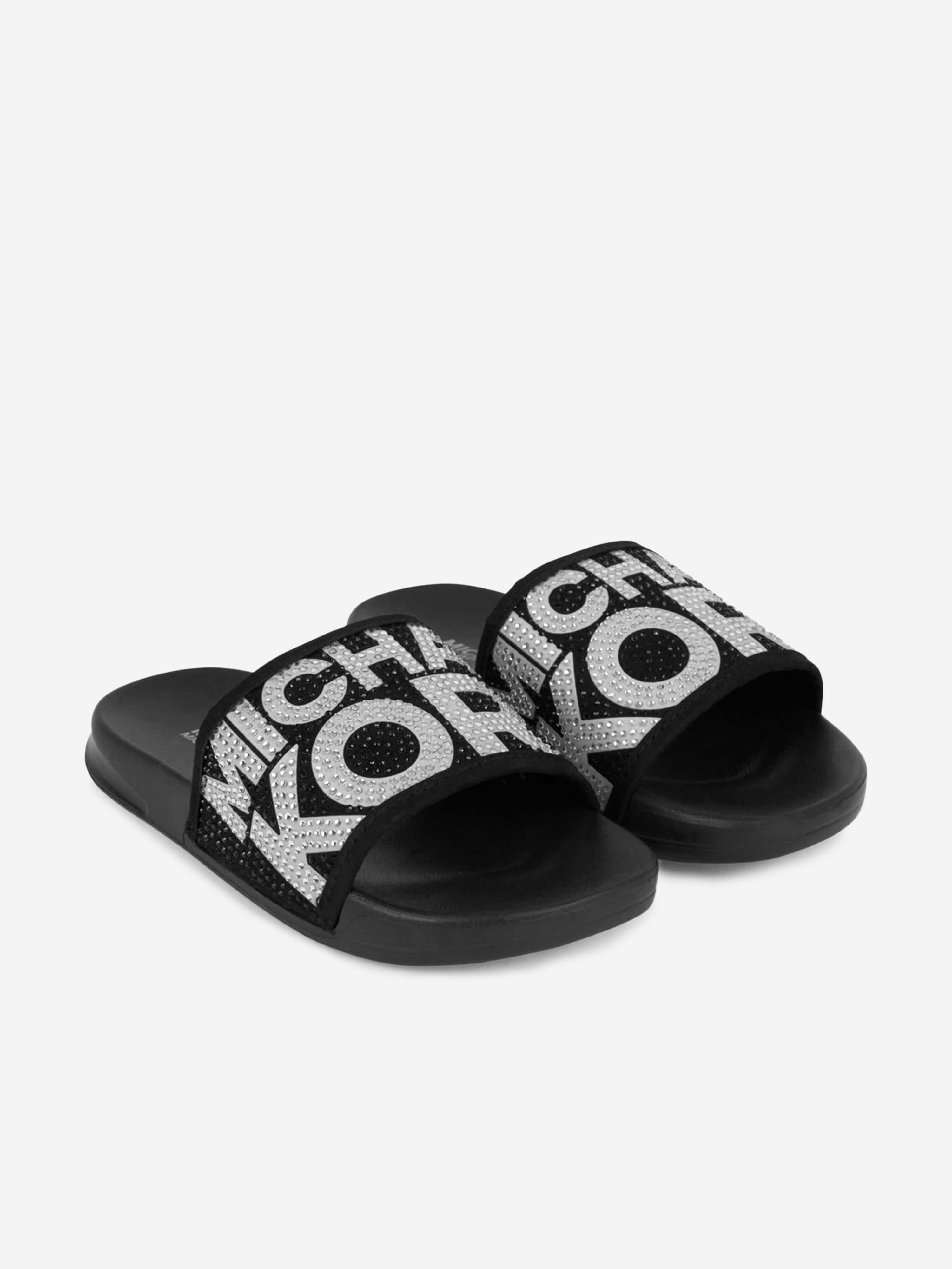 Michael Kors Diamante Logo Sliders