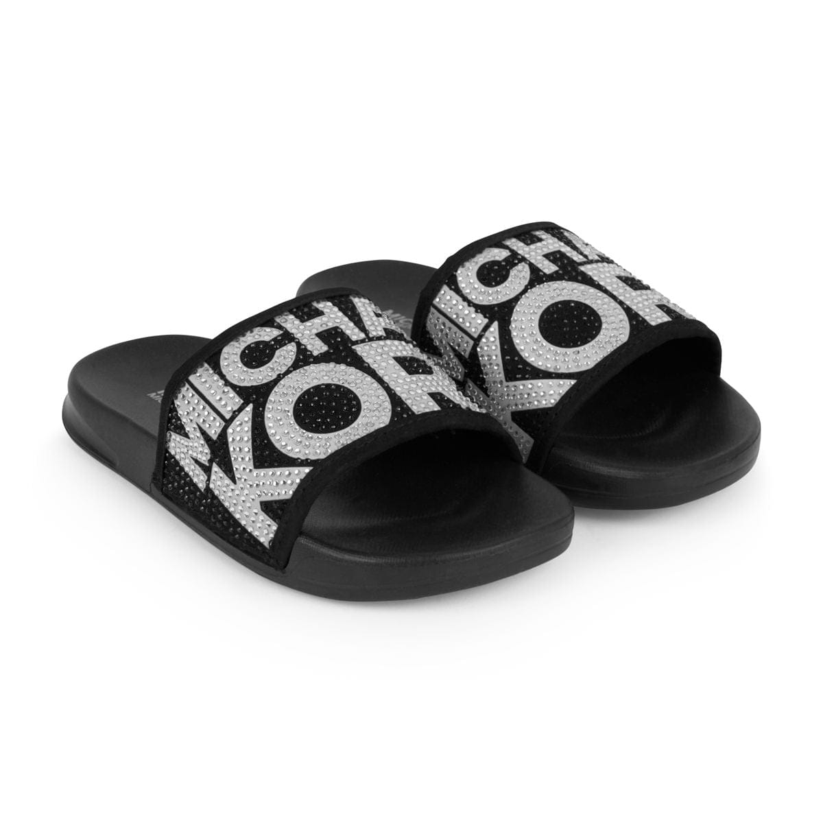 Michael Kors Diamante Logo Sliders