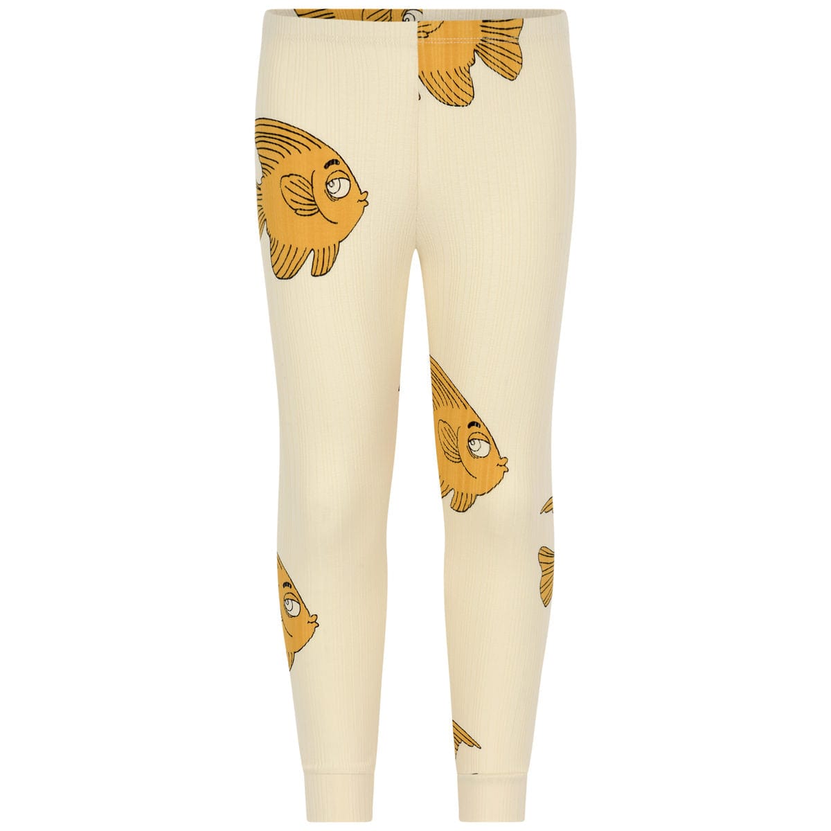 Mini Rodini Mini Rodini Kids Cotton Fish Print Leggings