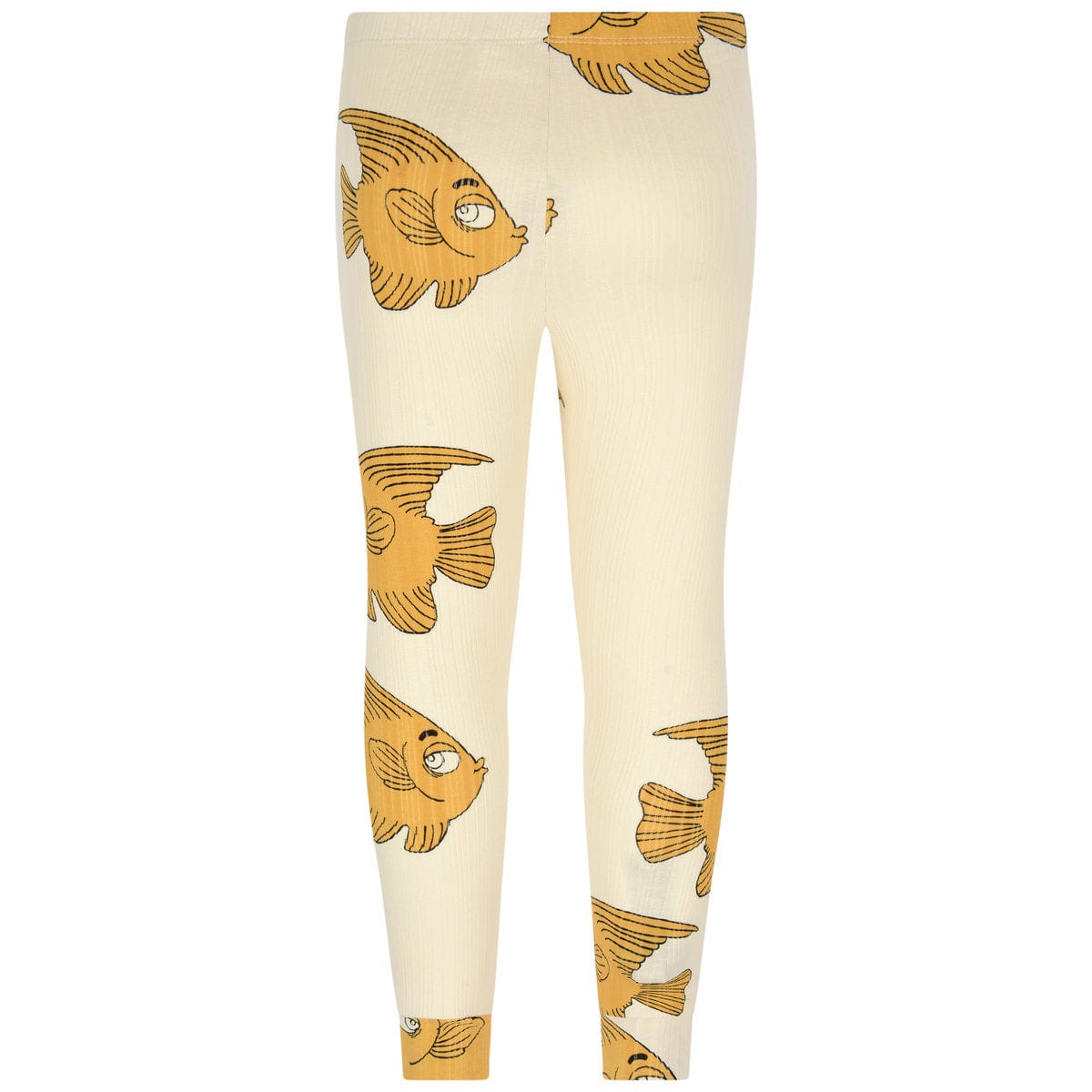 Mini Rodini Mini Rodini Kids Cotton Fish Print Leggings