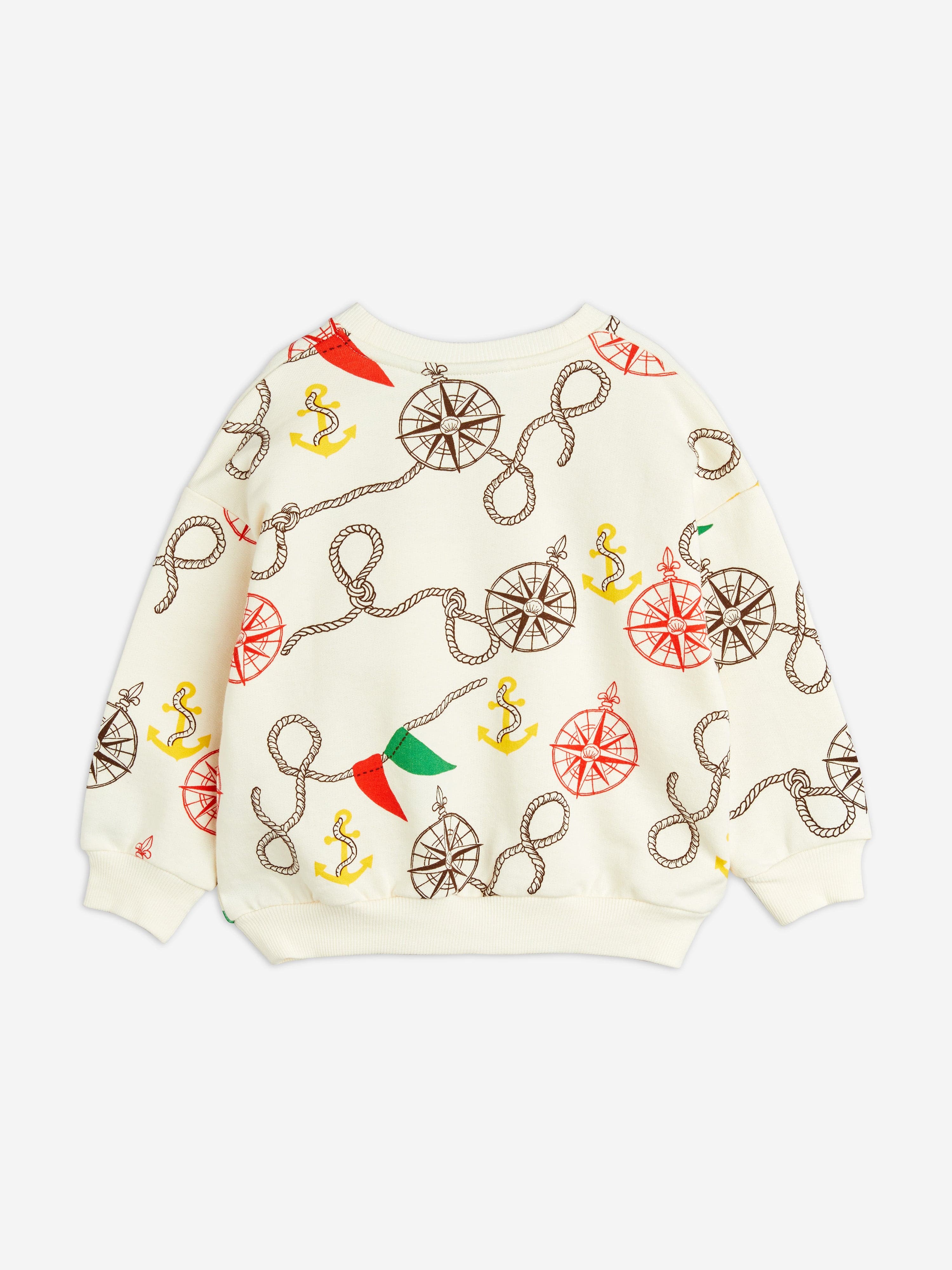 Mini Rodini Kids Nautical Print Sweatshirt in Multicolour