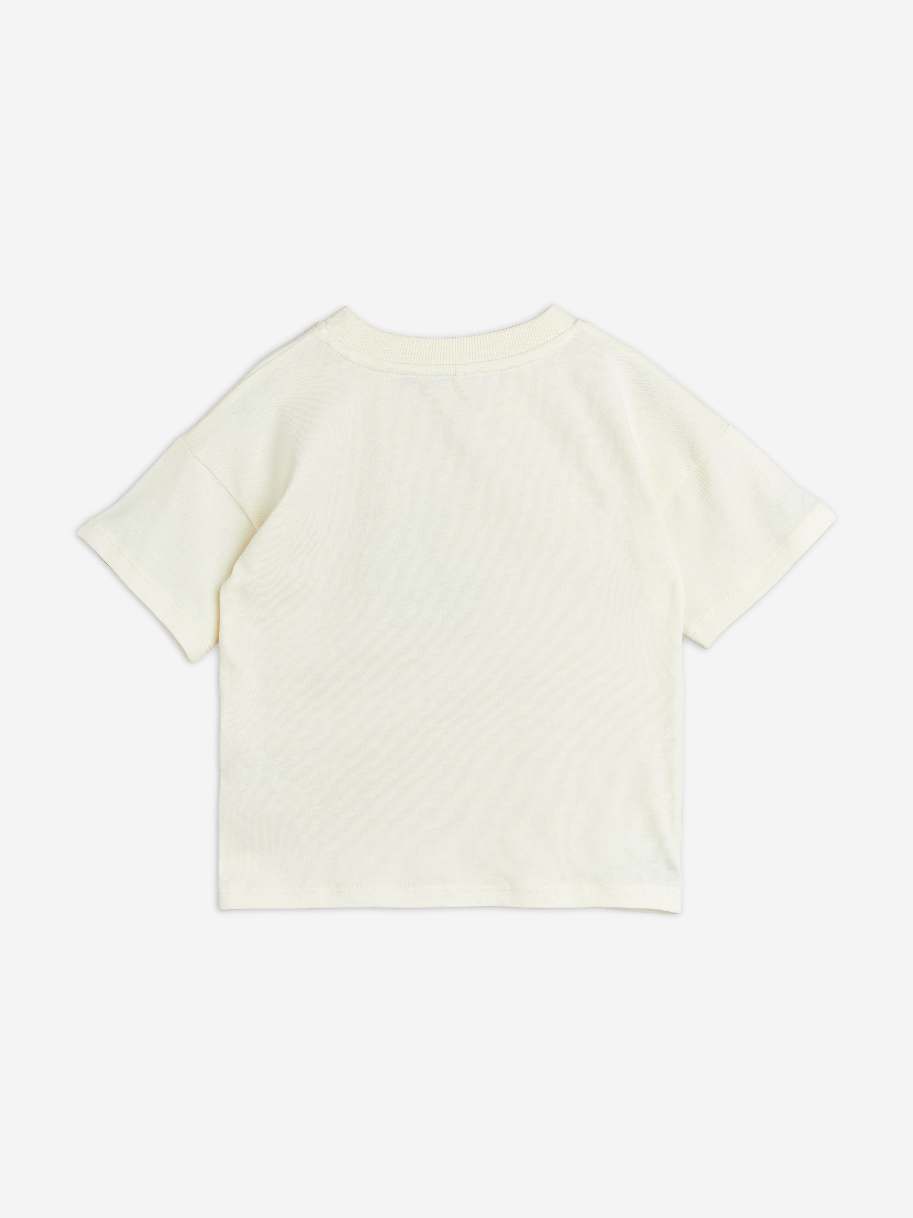 Mini Rodini Kids Parrot T-Shirt in Ivory