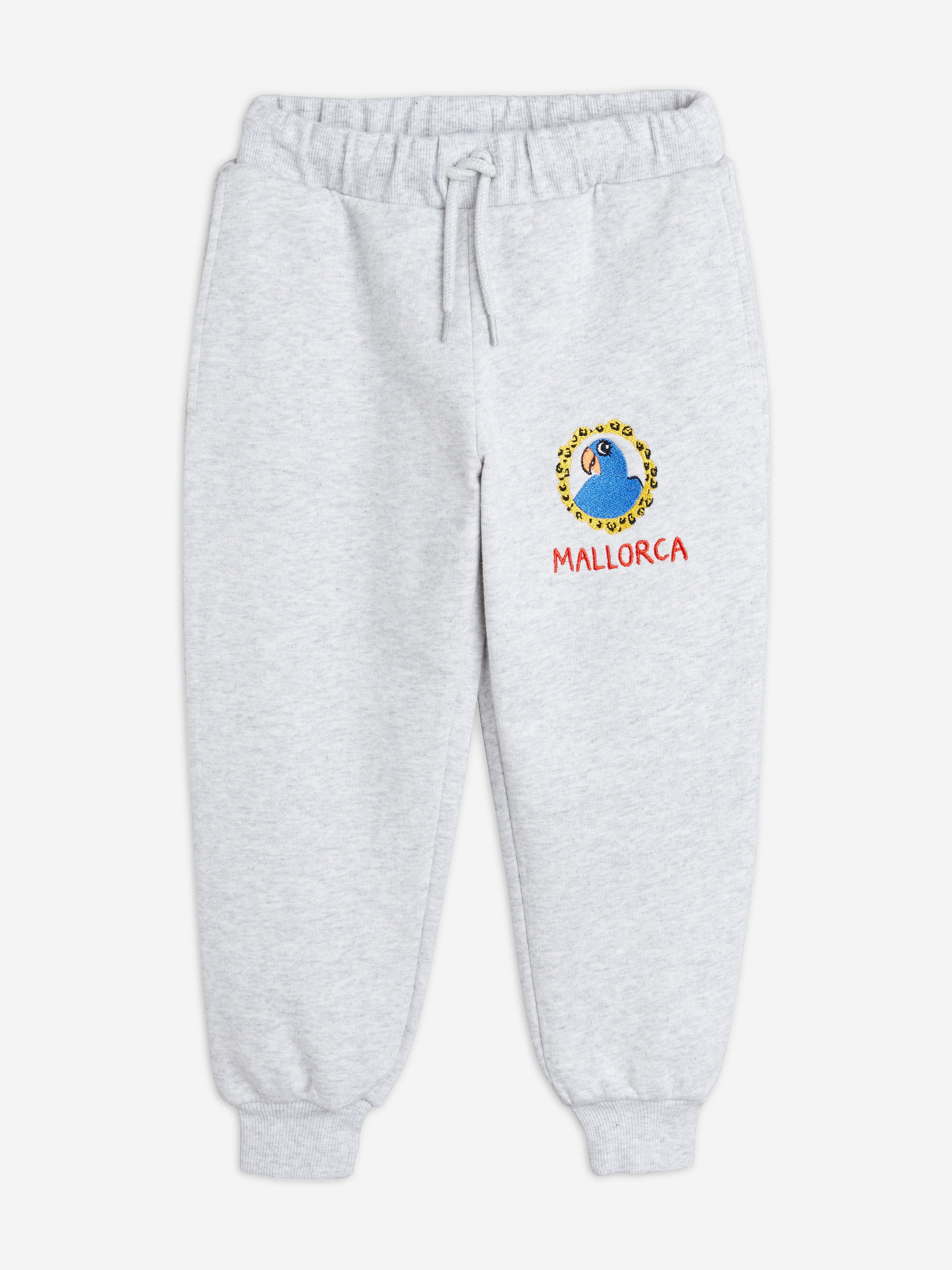 Mini Rodini Kids Parrot Joggers in Grey