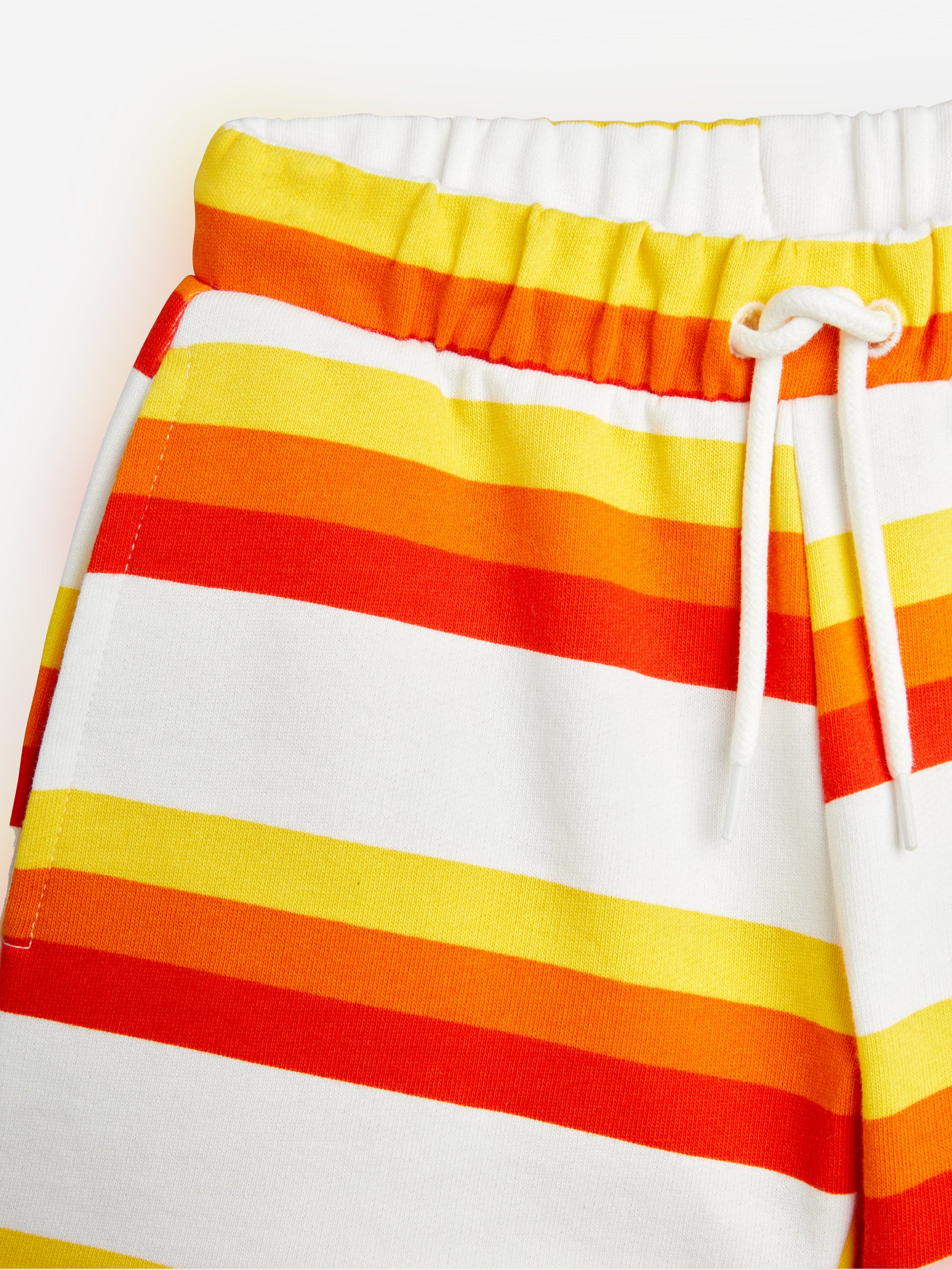 Mini Rodini Kids Striped Shorts in Multicolour