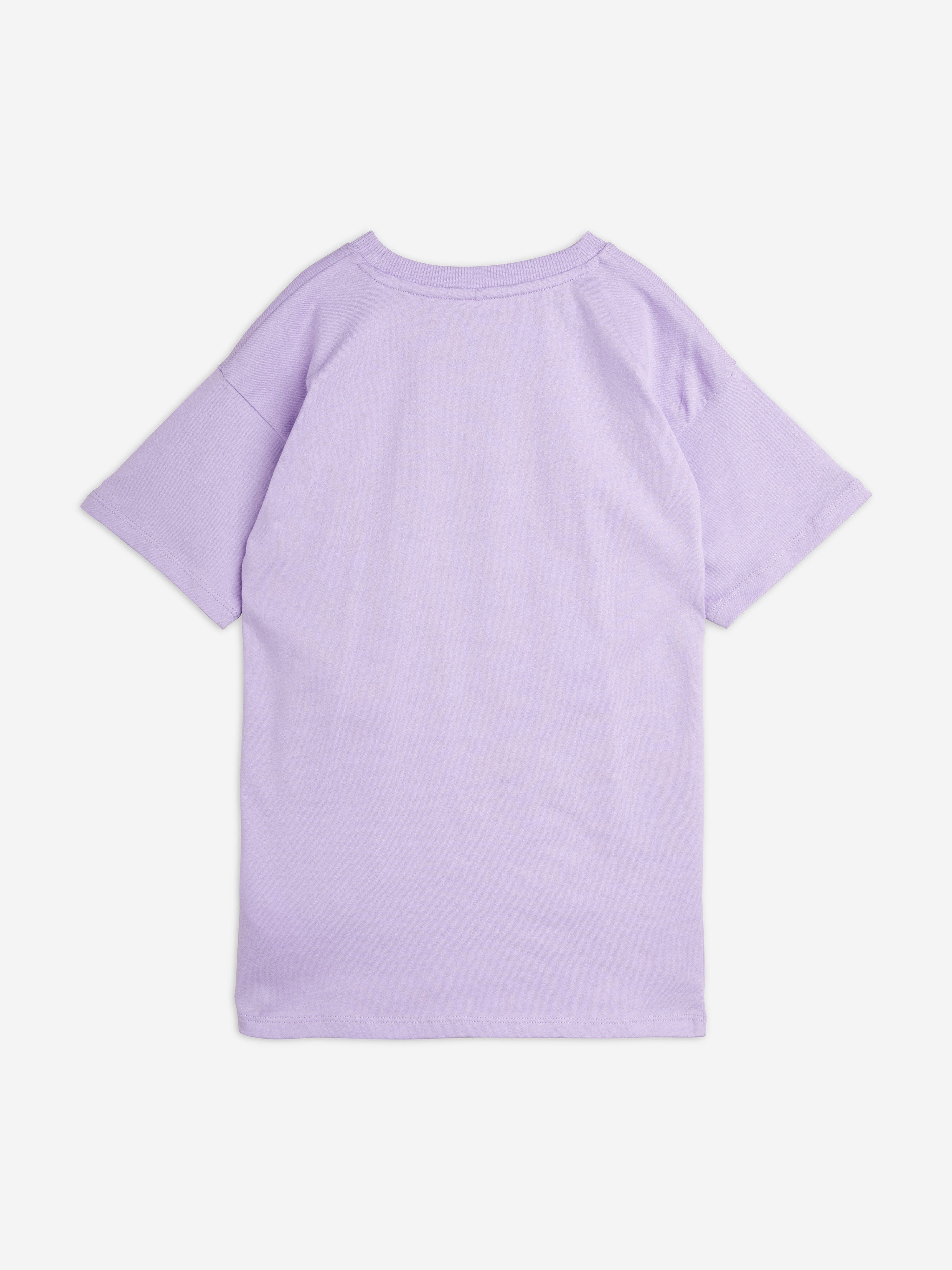 Mini Rodini Girls Dolphin Print Dress in Purple