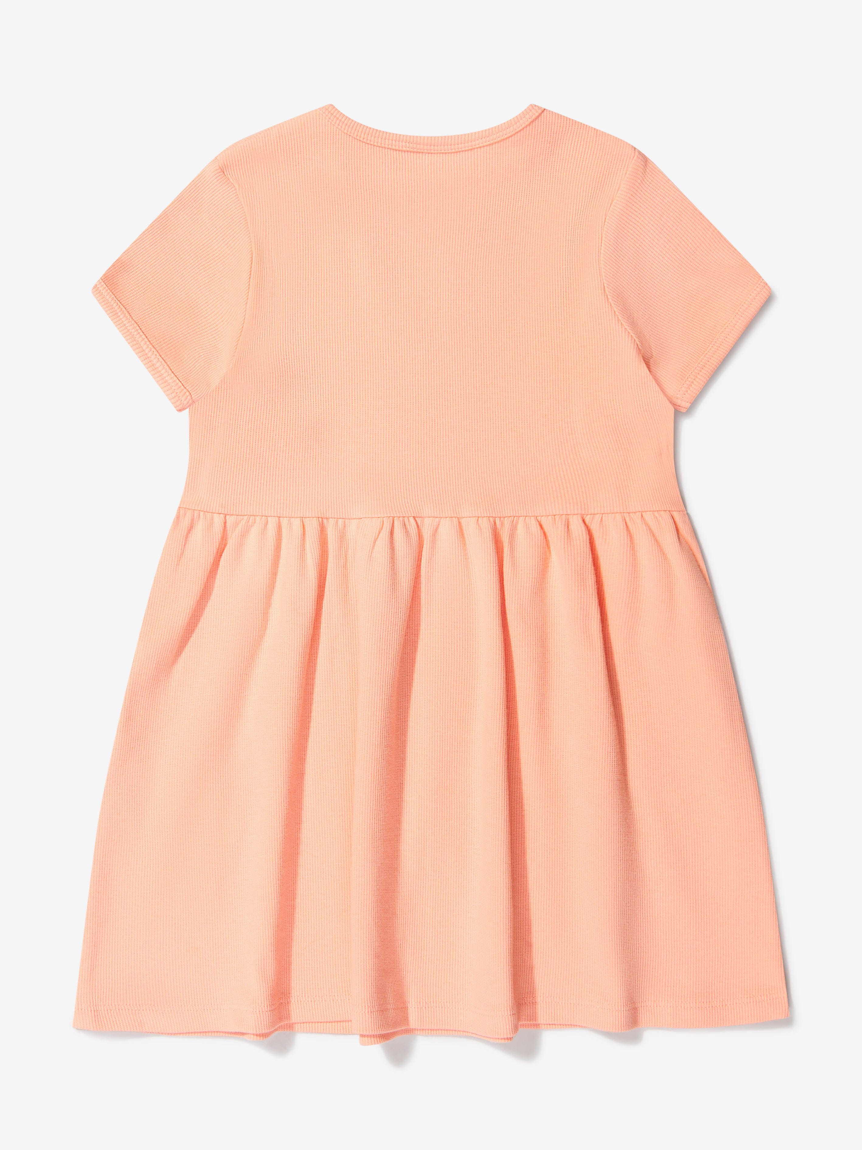 Mini Rodini Girls Organic Cotton Short Sleeve Dress