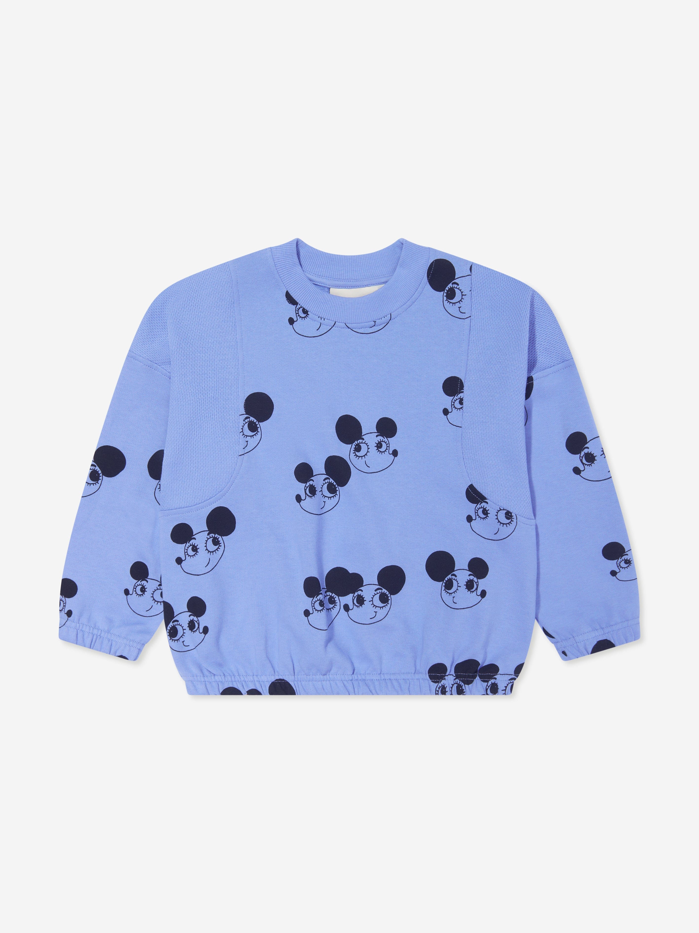 Mini Rodini Kids Ritzrats Sweatshirt in Blue