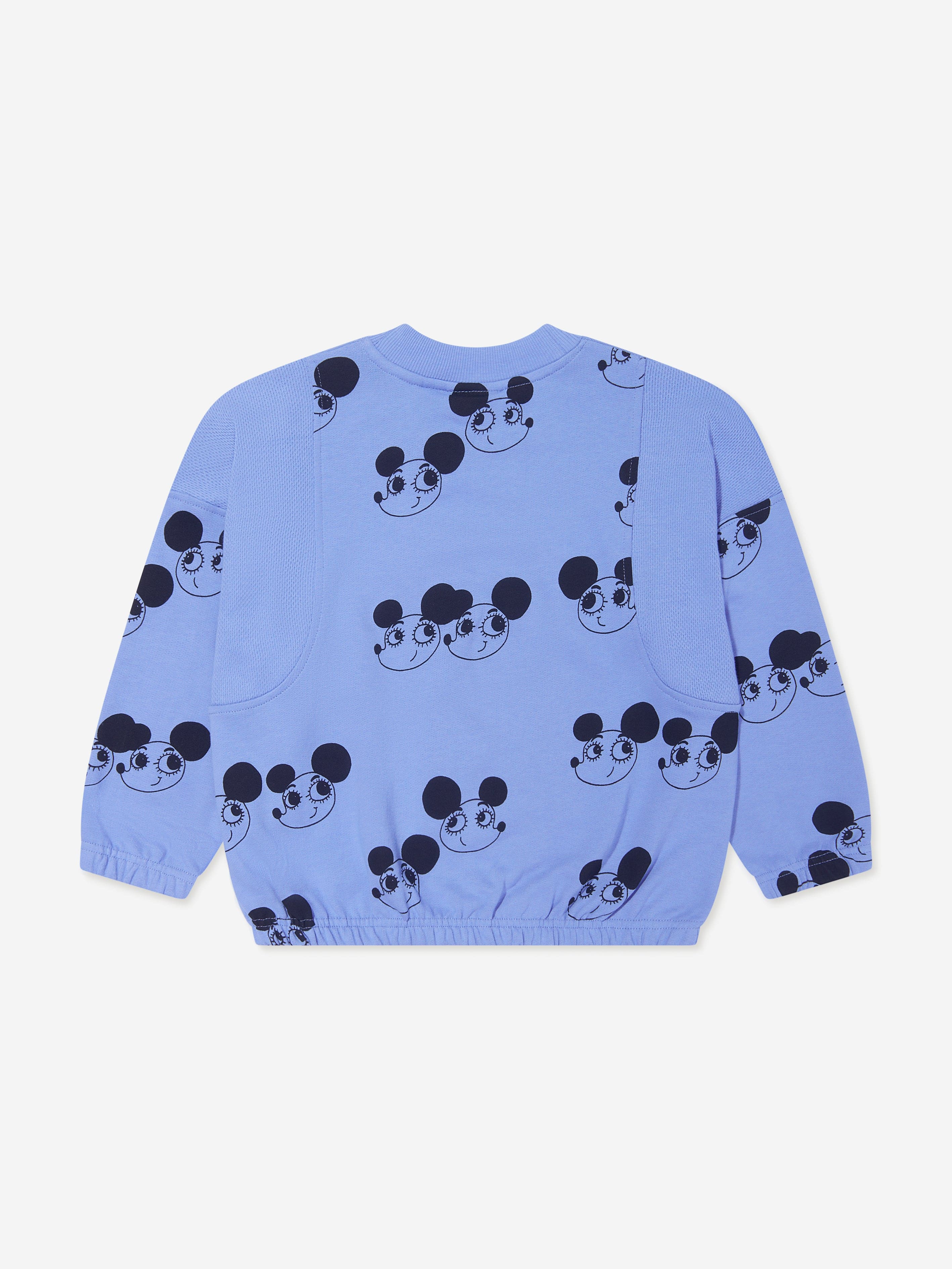 Mini Rodini Kids Ritzrats Sweatshirt in Blue