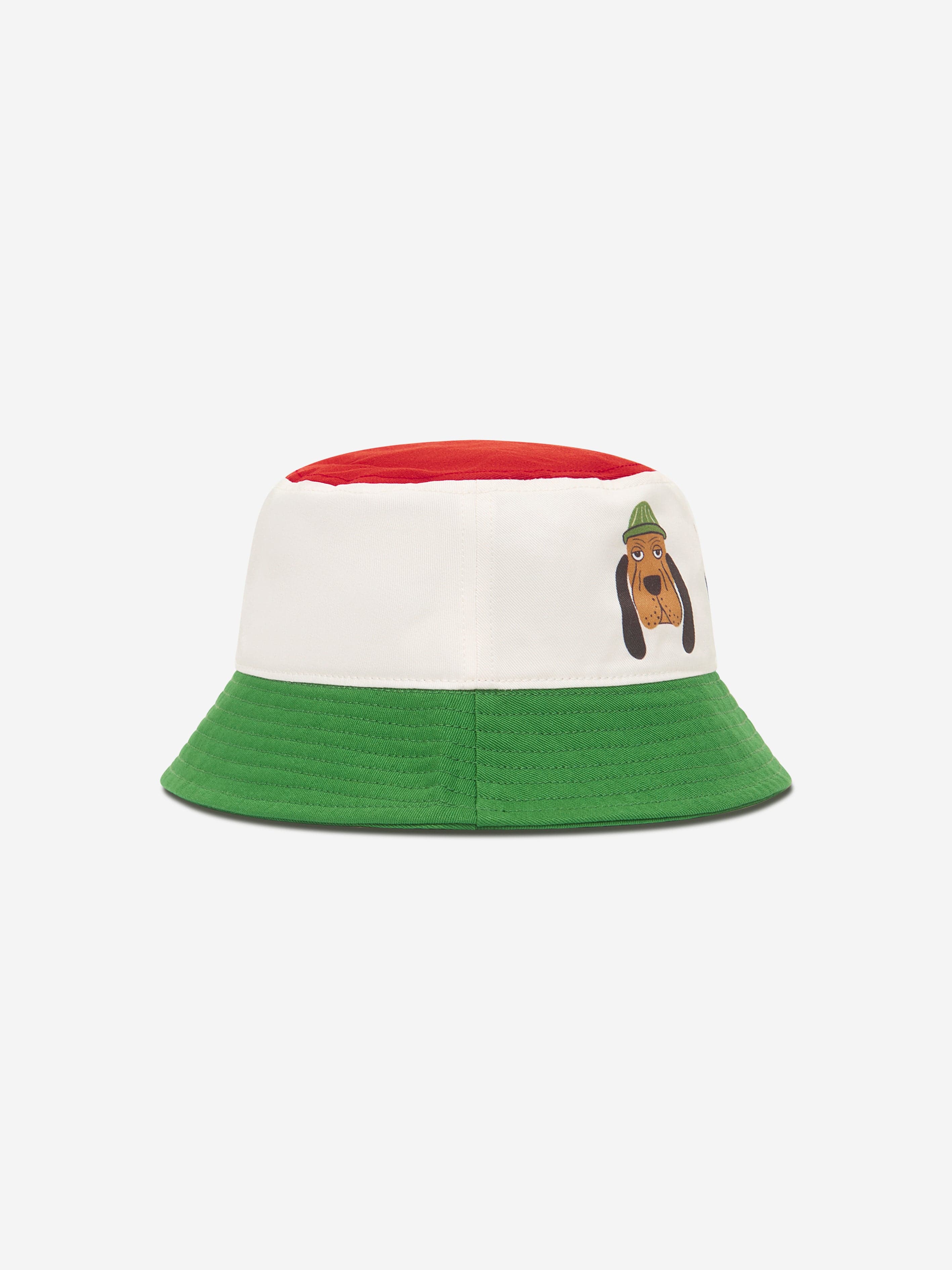 Mini Rodini Kids Bloodhound Bucket Hat in Multicolour