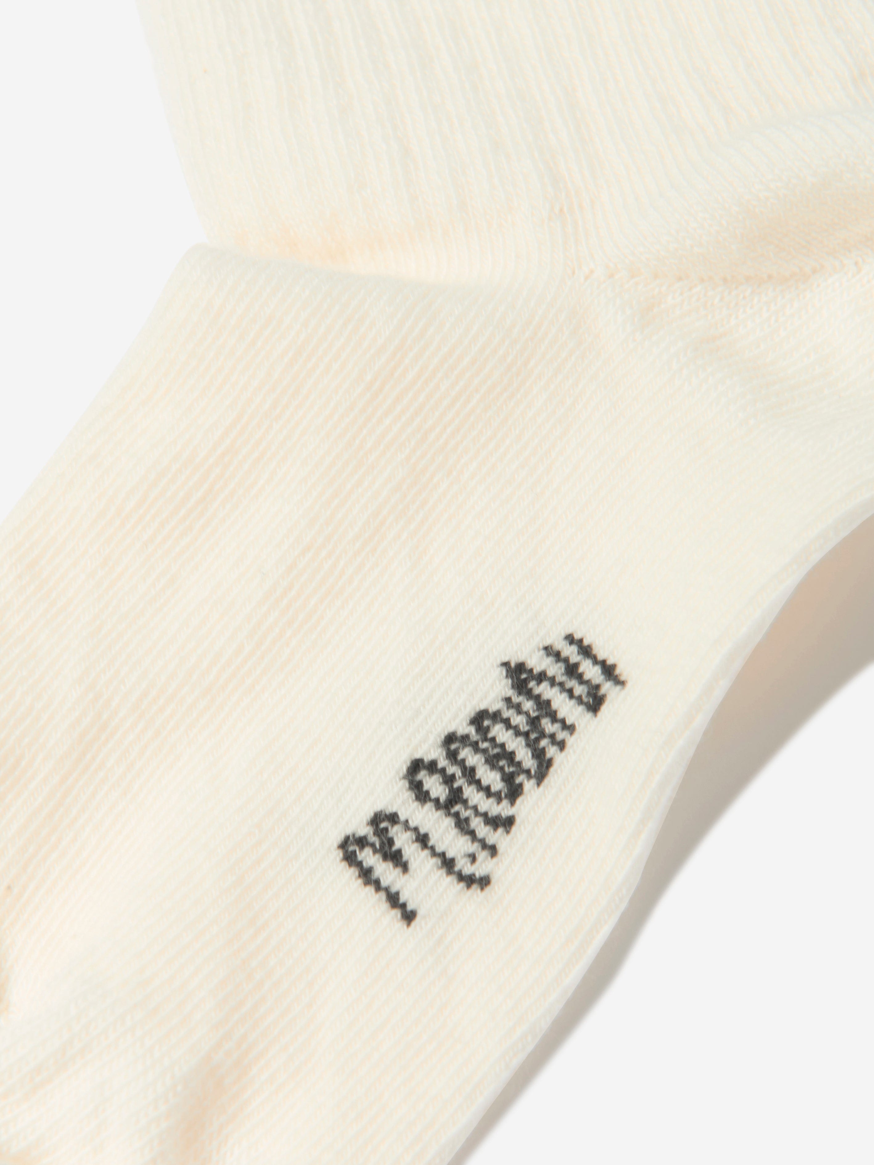 Mini Rodini Kids Sporty Socks in White