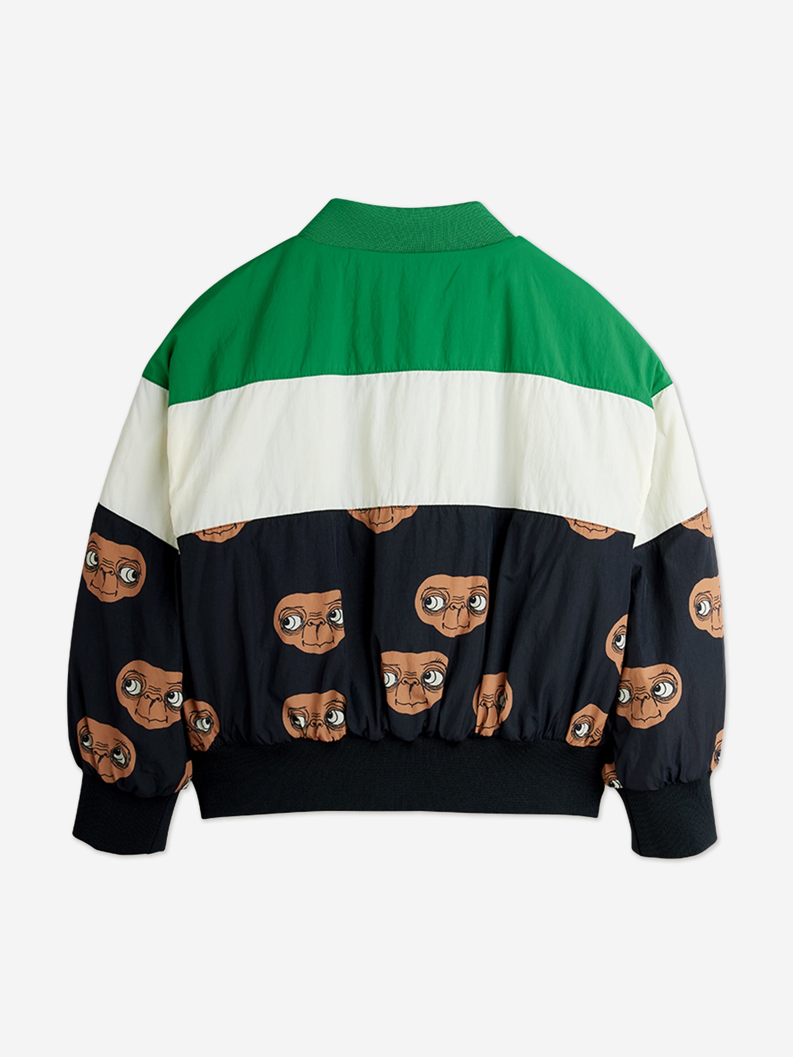 Mini Rodini Kids E.T. Baseball Jacket in Green