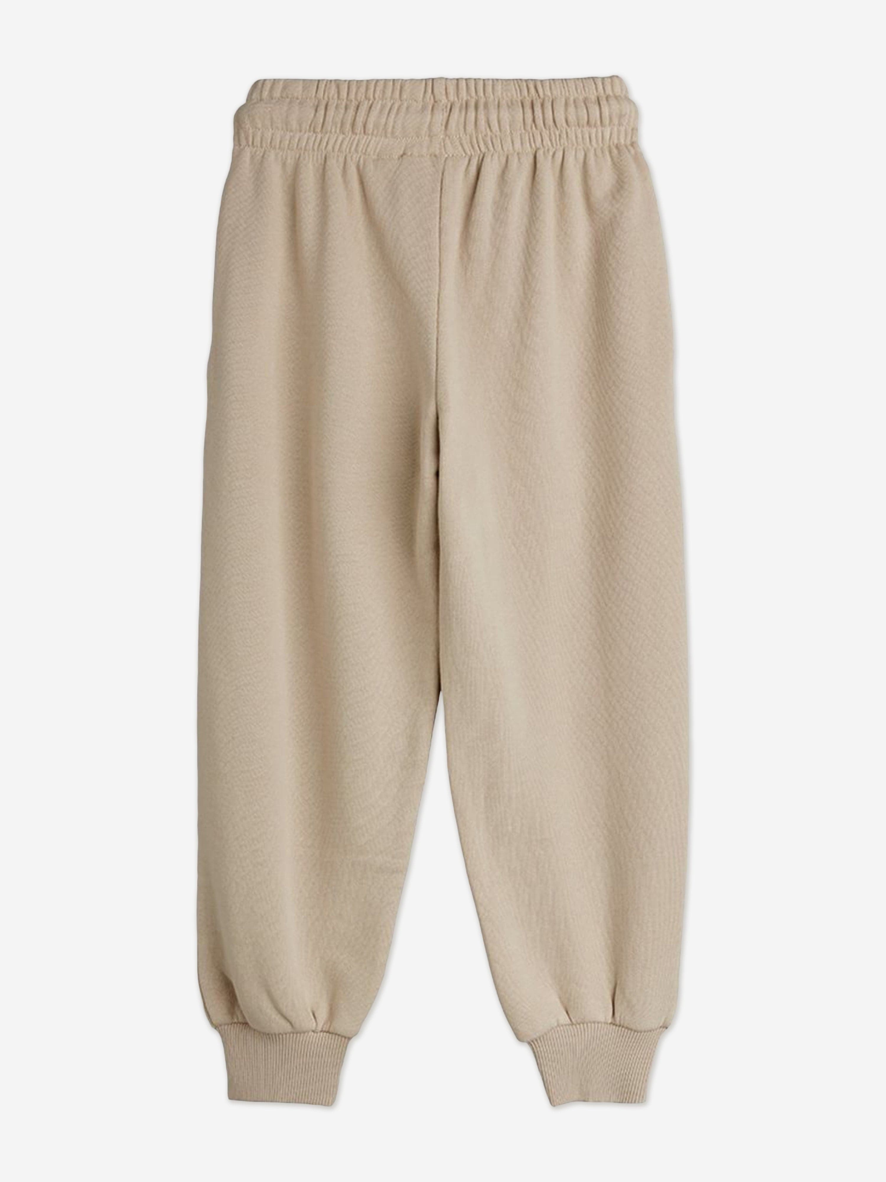 Mini Rodini Kids Doggies Joggers in Beige