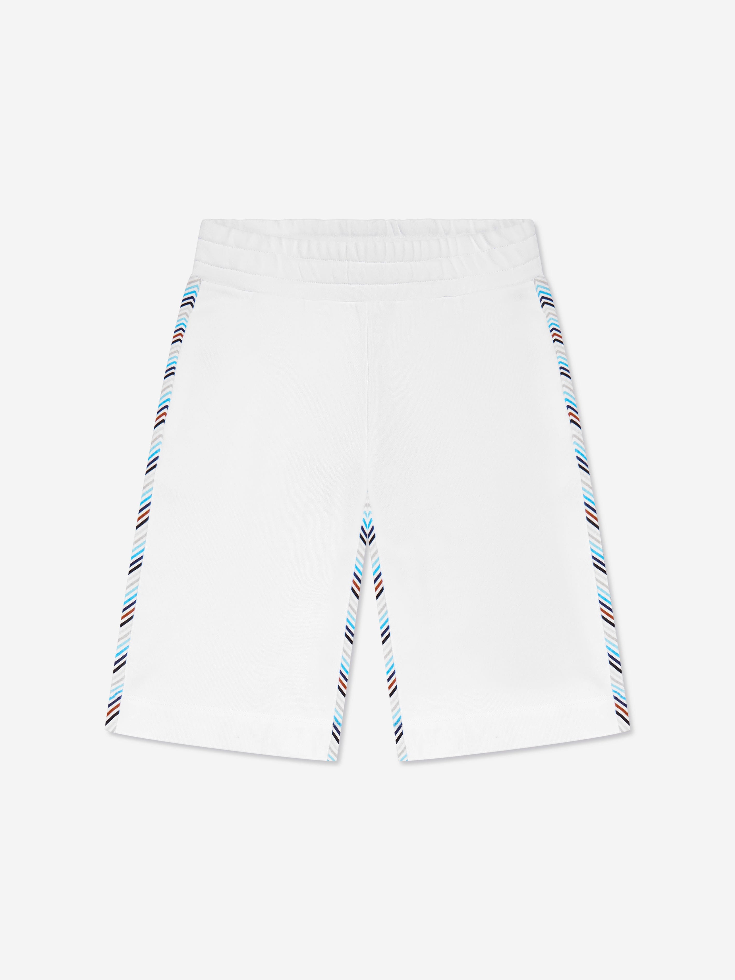 Missoni Boys Jersey Shorts in White