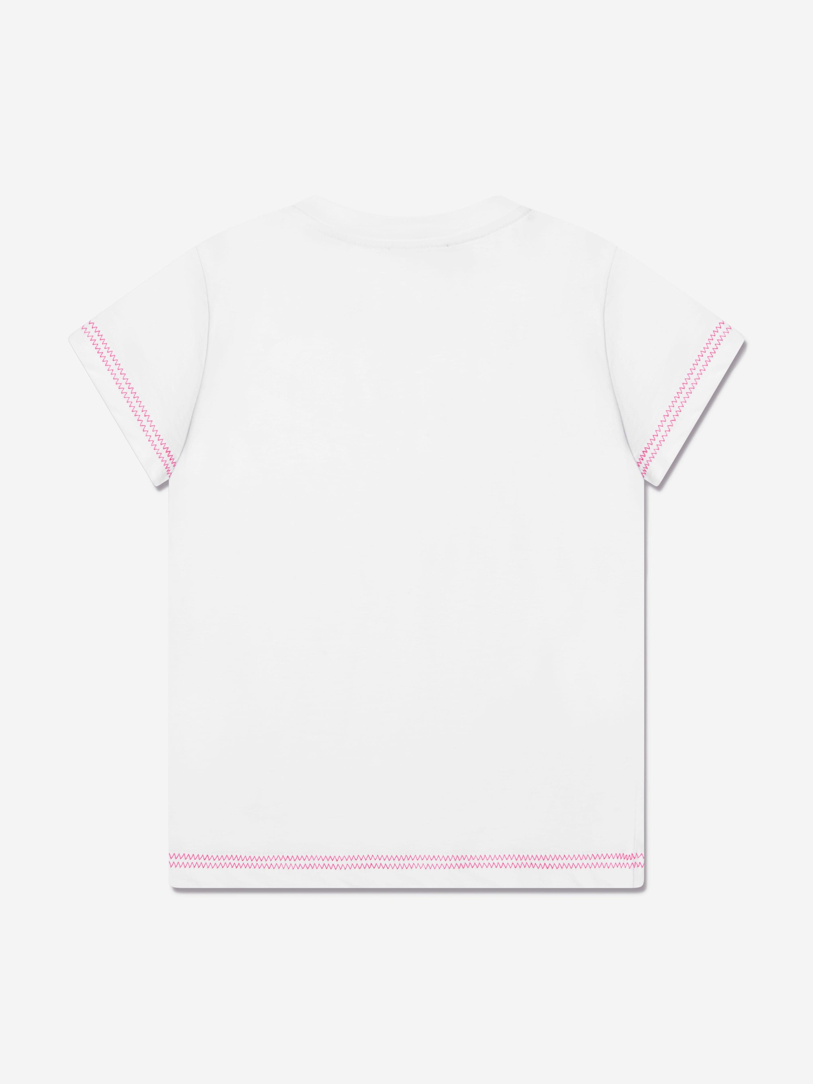 Missoni Girls Logo T-Shirt in White