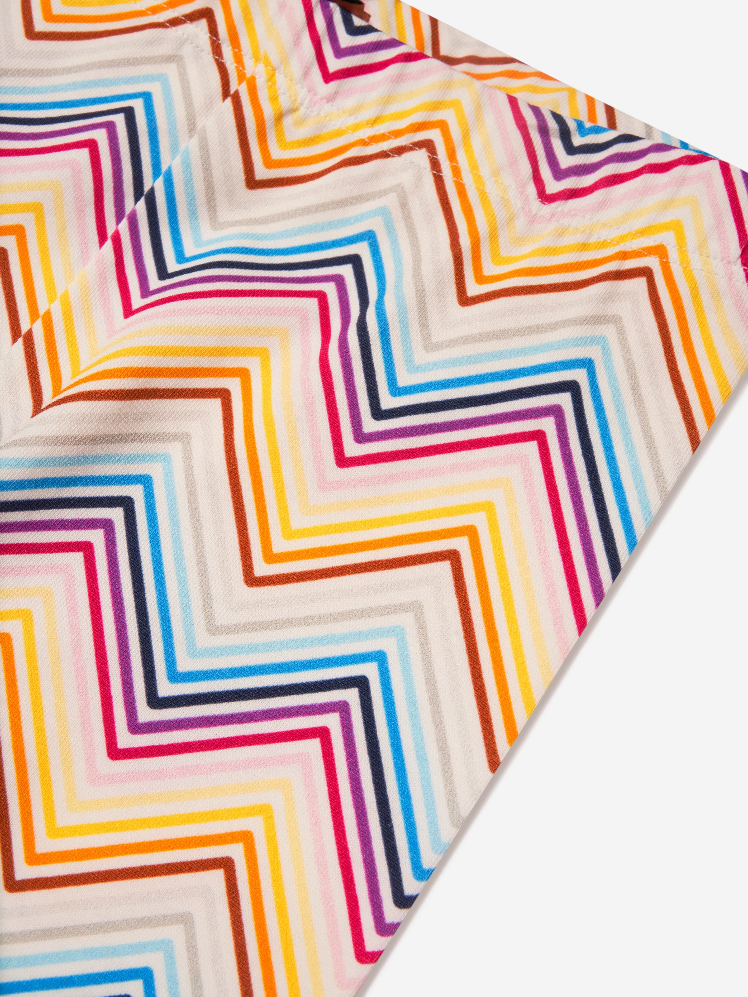 Missoni Girls Zig Zag Leggings in Multicolour