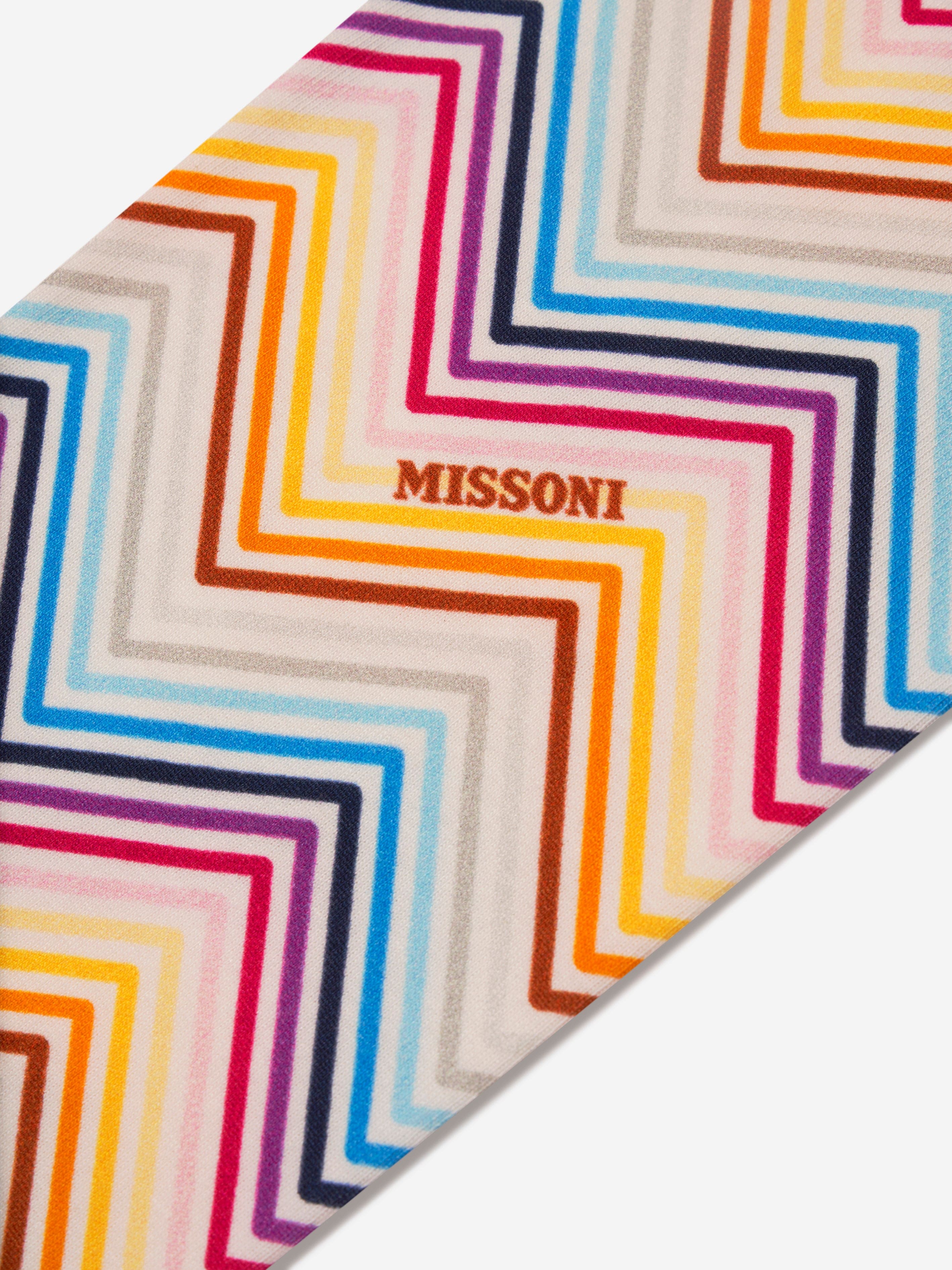 Missoni Girls Zig Zag Leggings in Multicolour