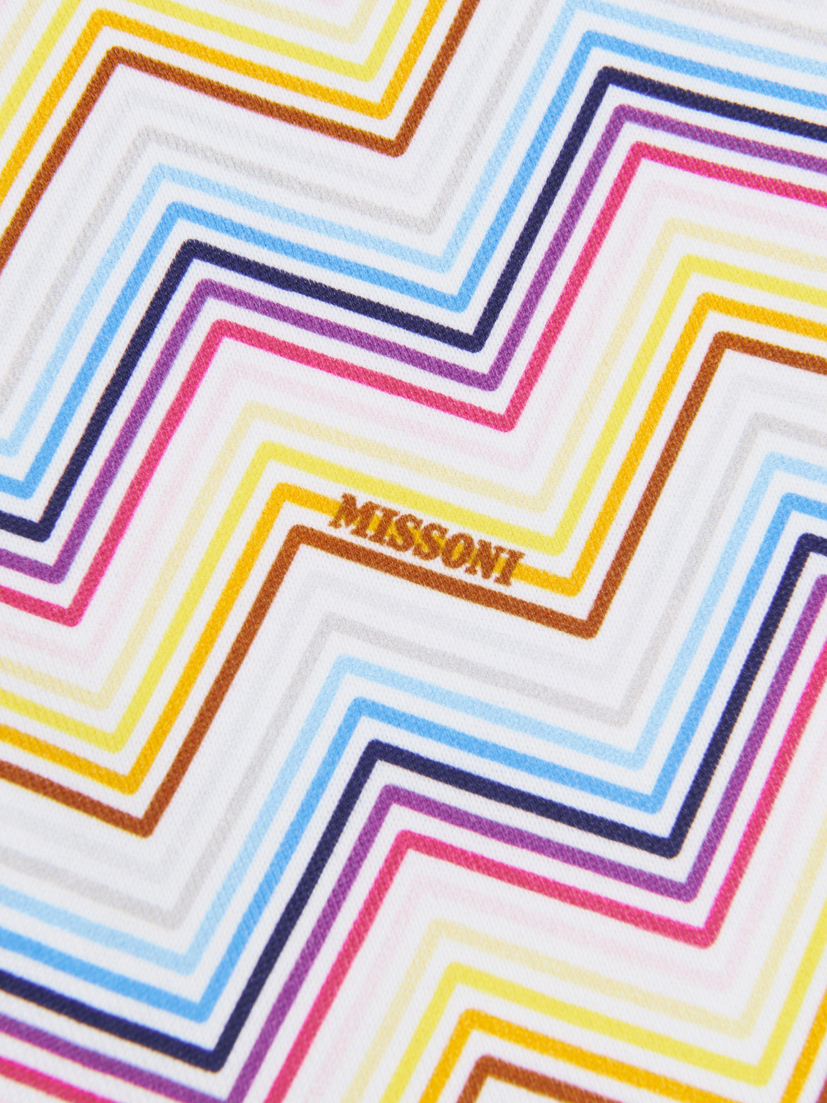 Missoni Girls Zig Zag T-Shirt in Multicolour