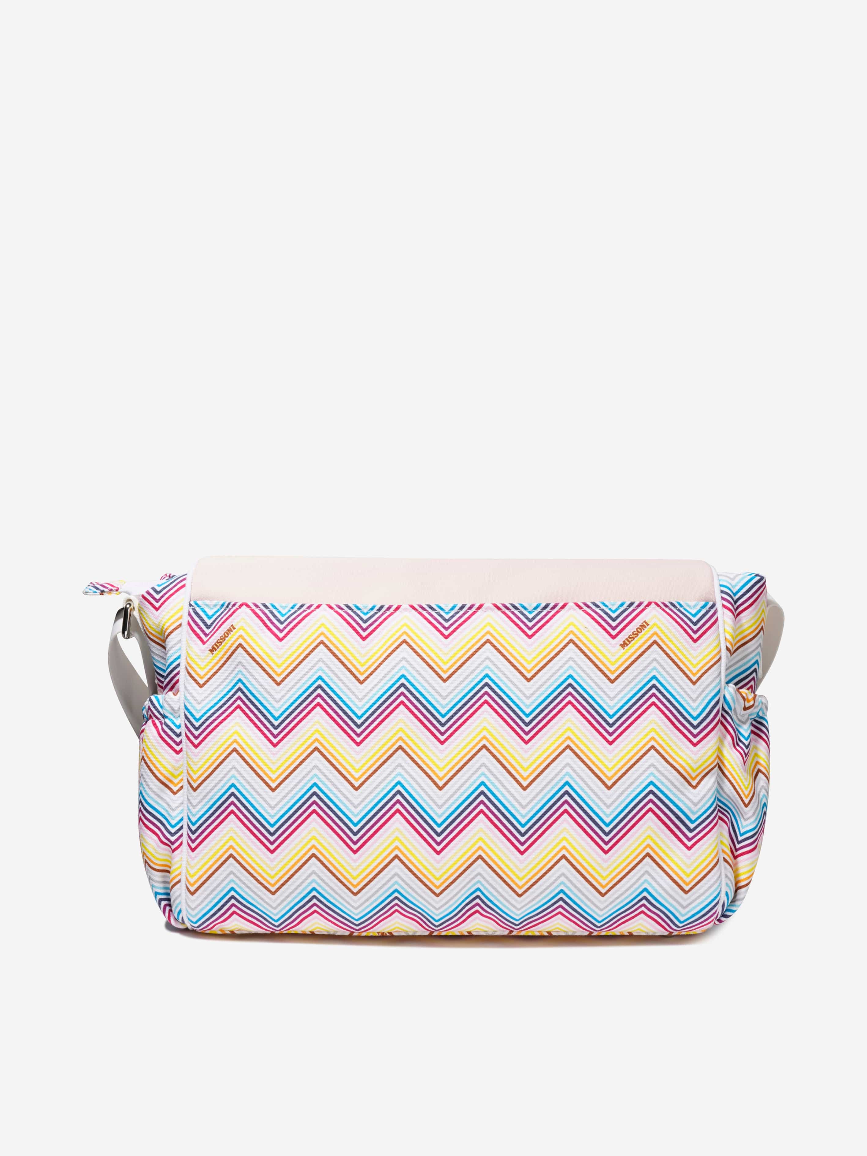 Missoni Baby Girls Zig Zag Changing Bag in Multicolour