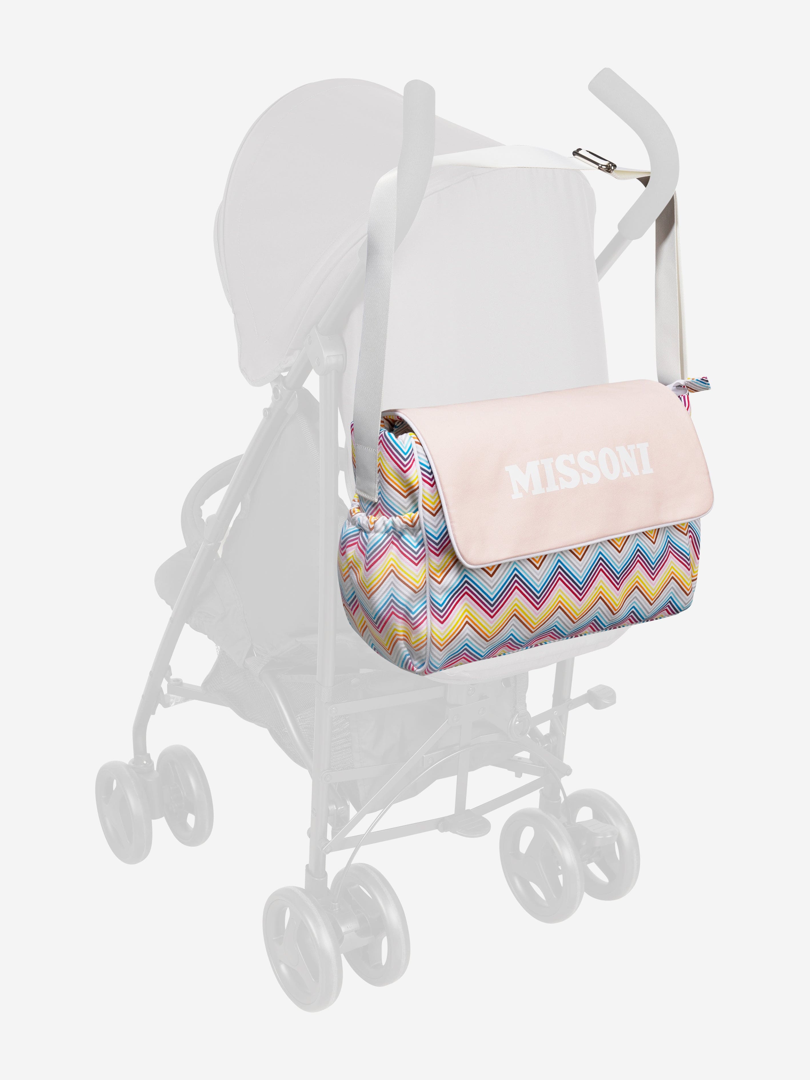 Missoni Baby Girls Zig Zag Changing Bag in Multicolour