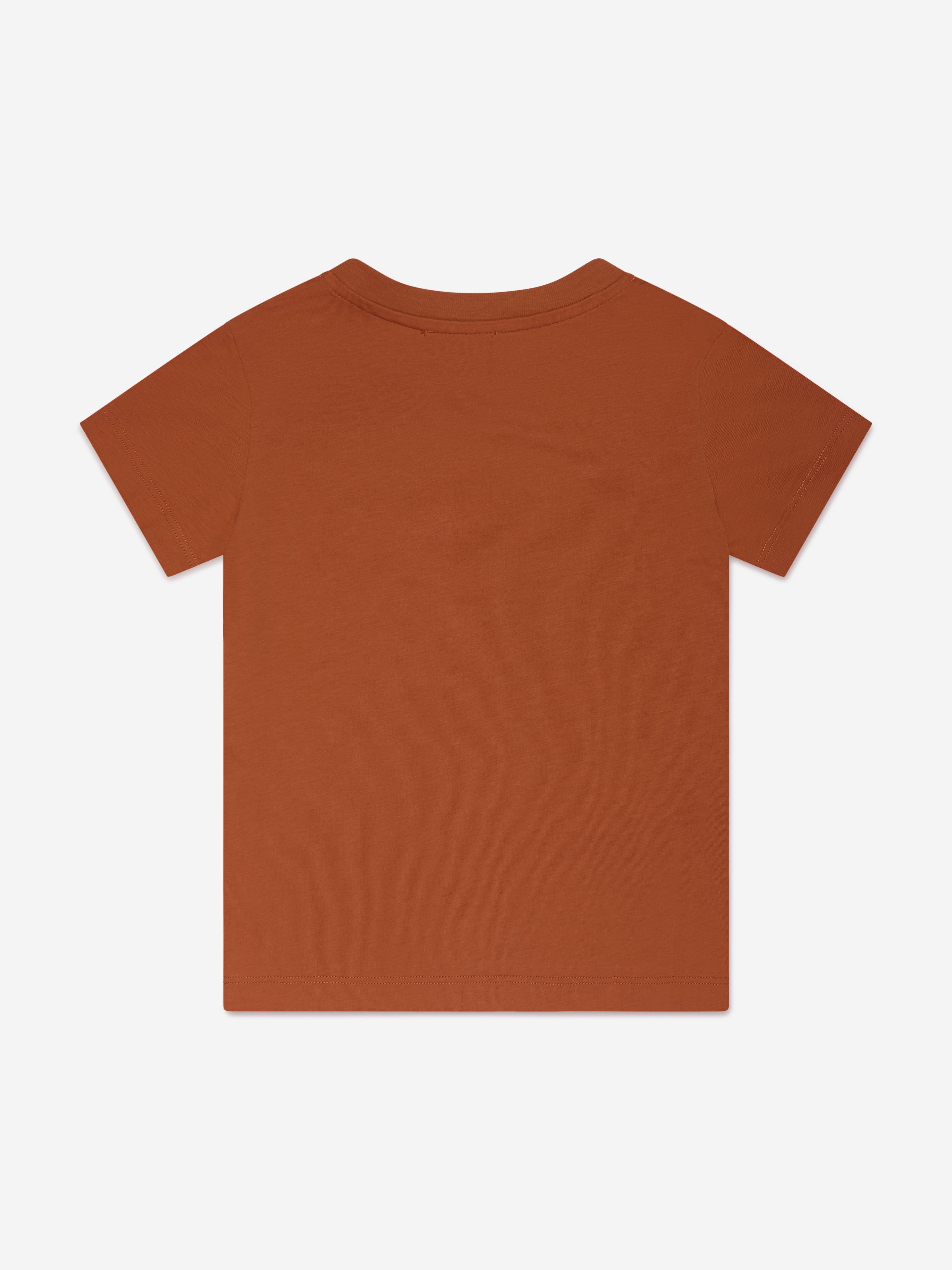 Missoni Kids Logo T-Shirt in Brown