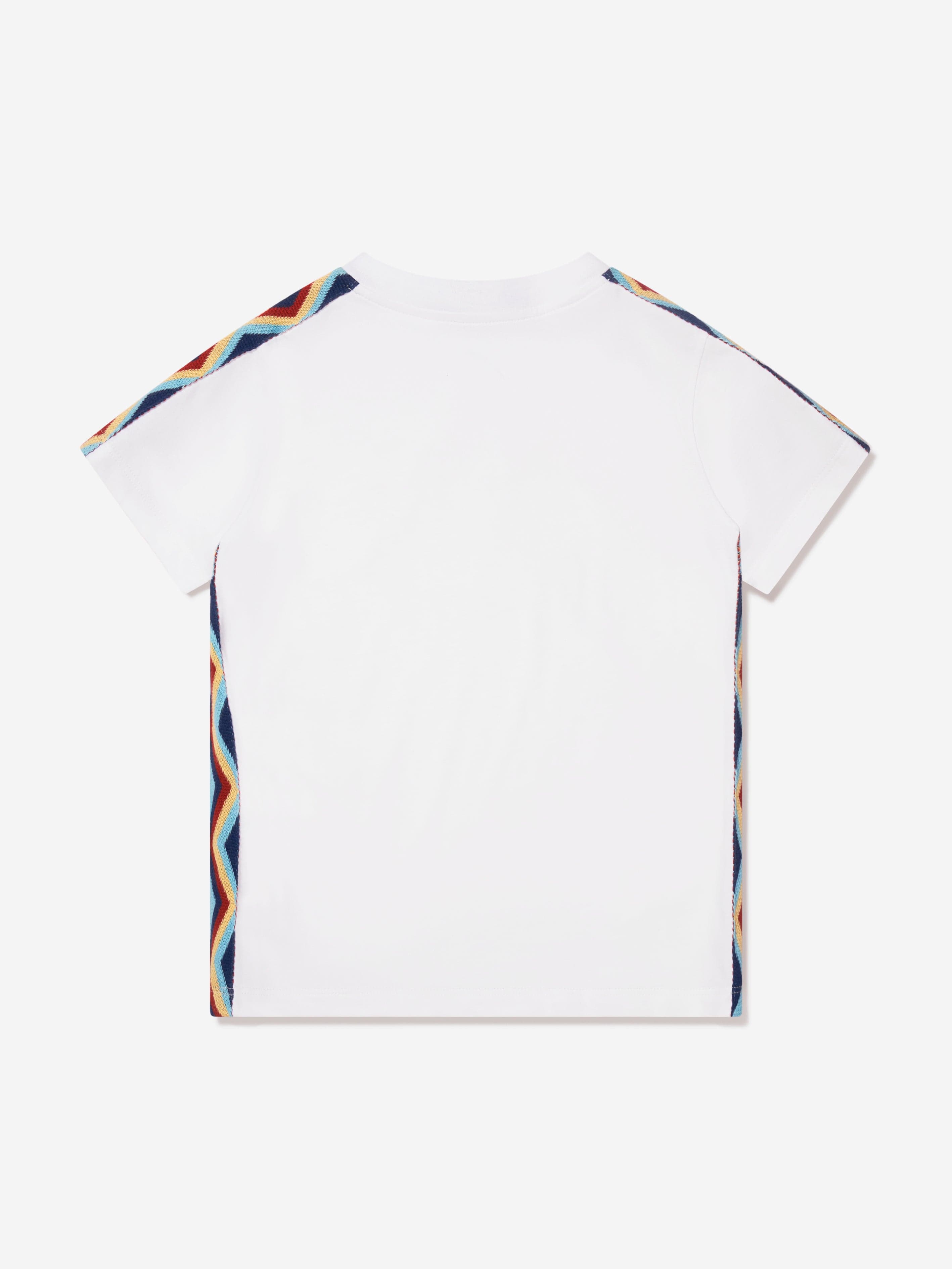 Missoni Boys Logo T-Shirt in White