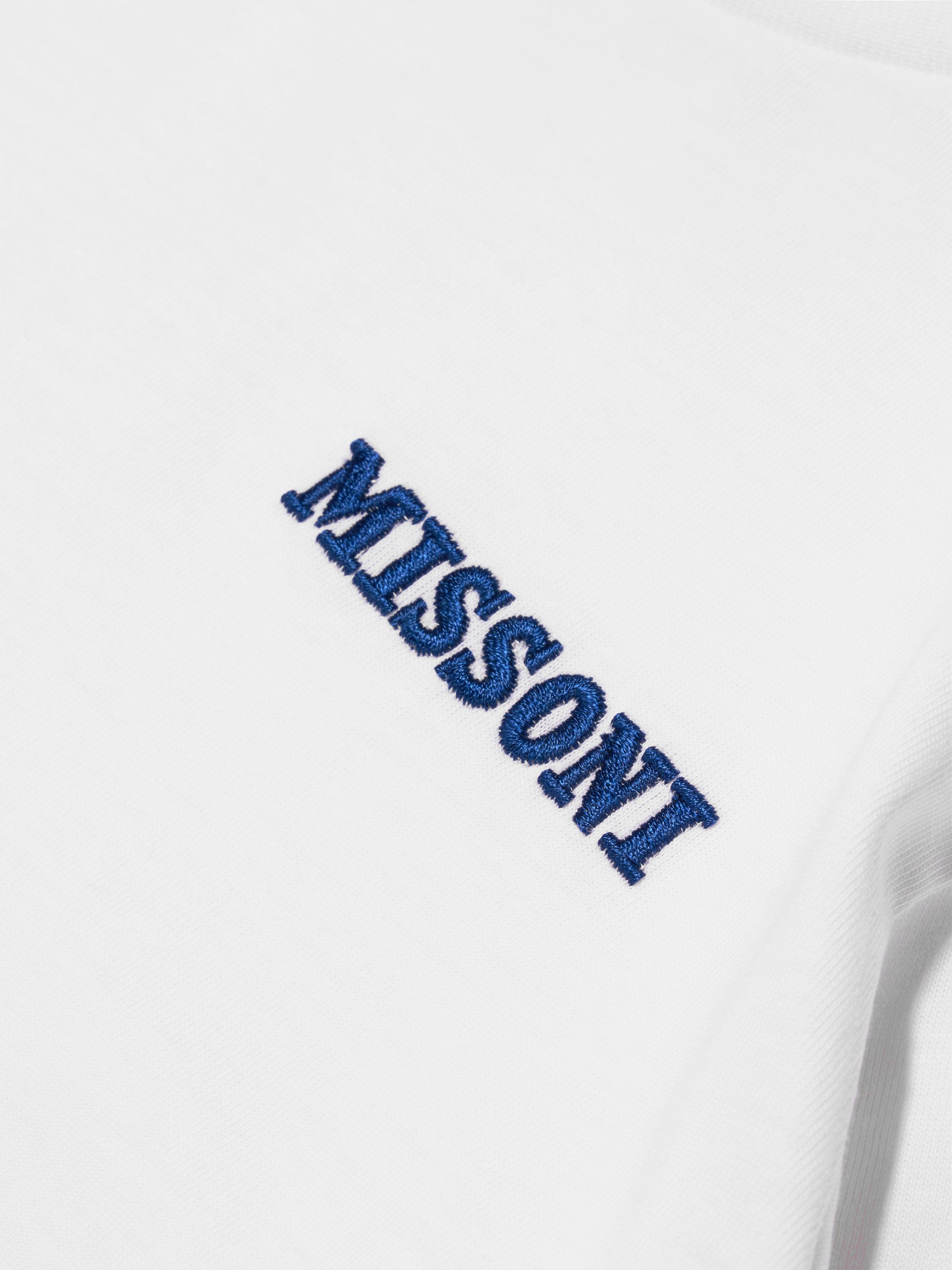 Missoni Boys Logo T-Shirt in White