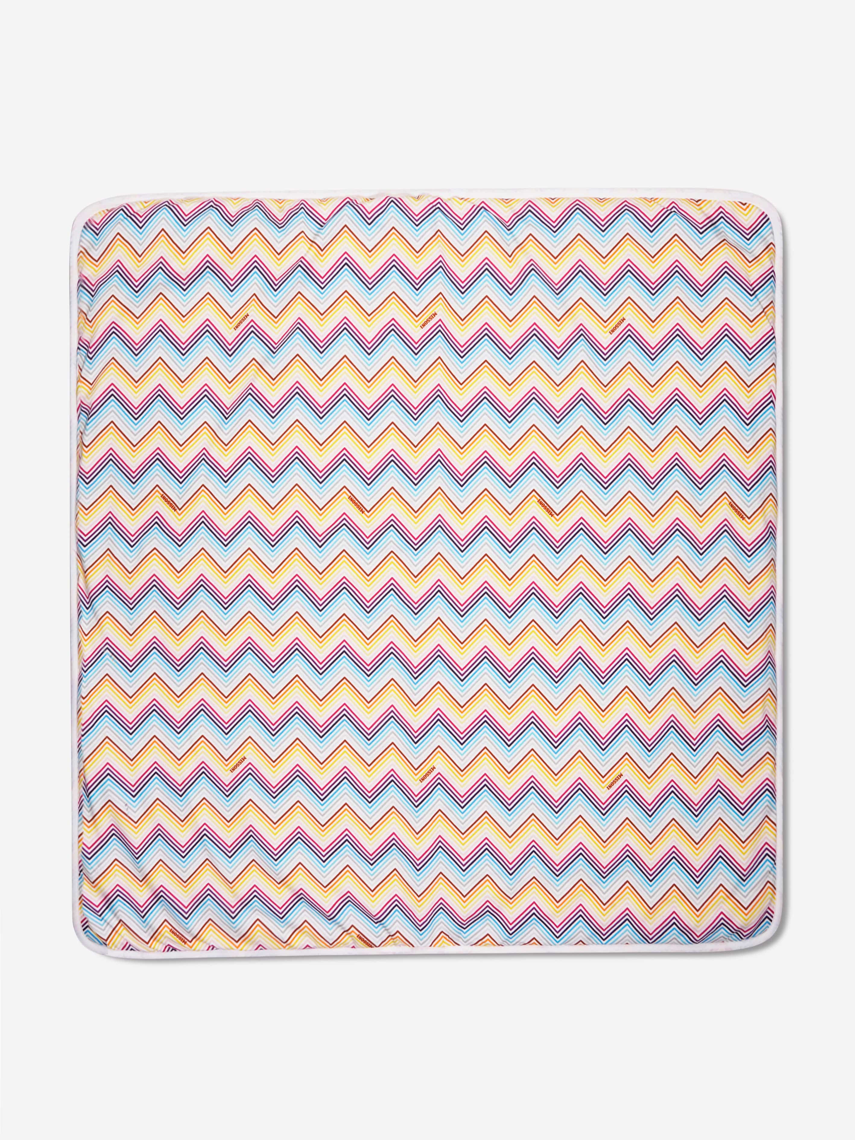 Missoni Baby Girls Zig Zag Blanket in White