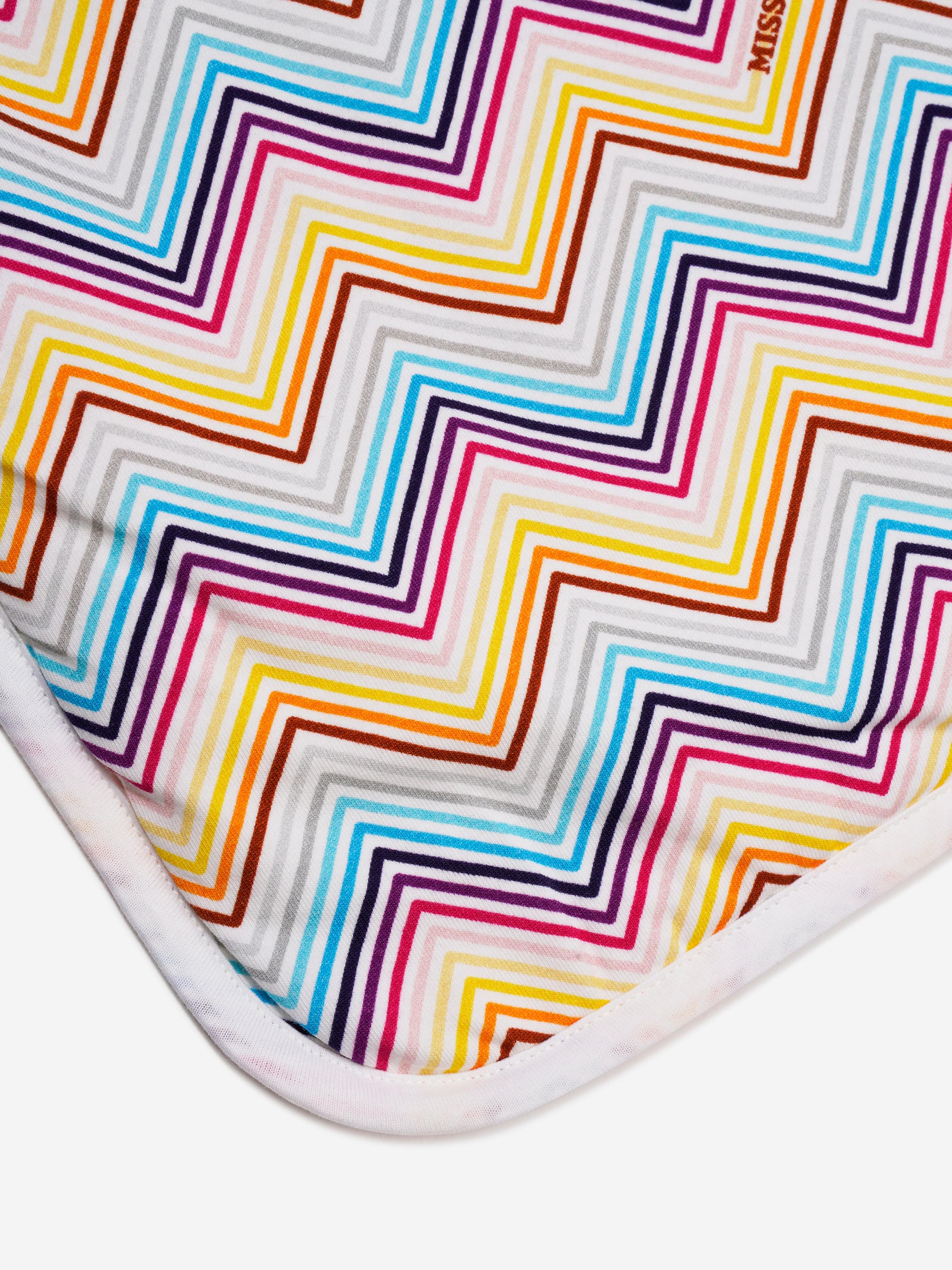 Missoni Baby Girls Zig Zag Blanket in White