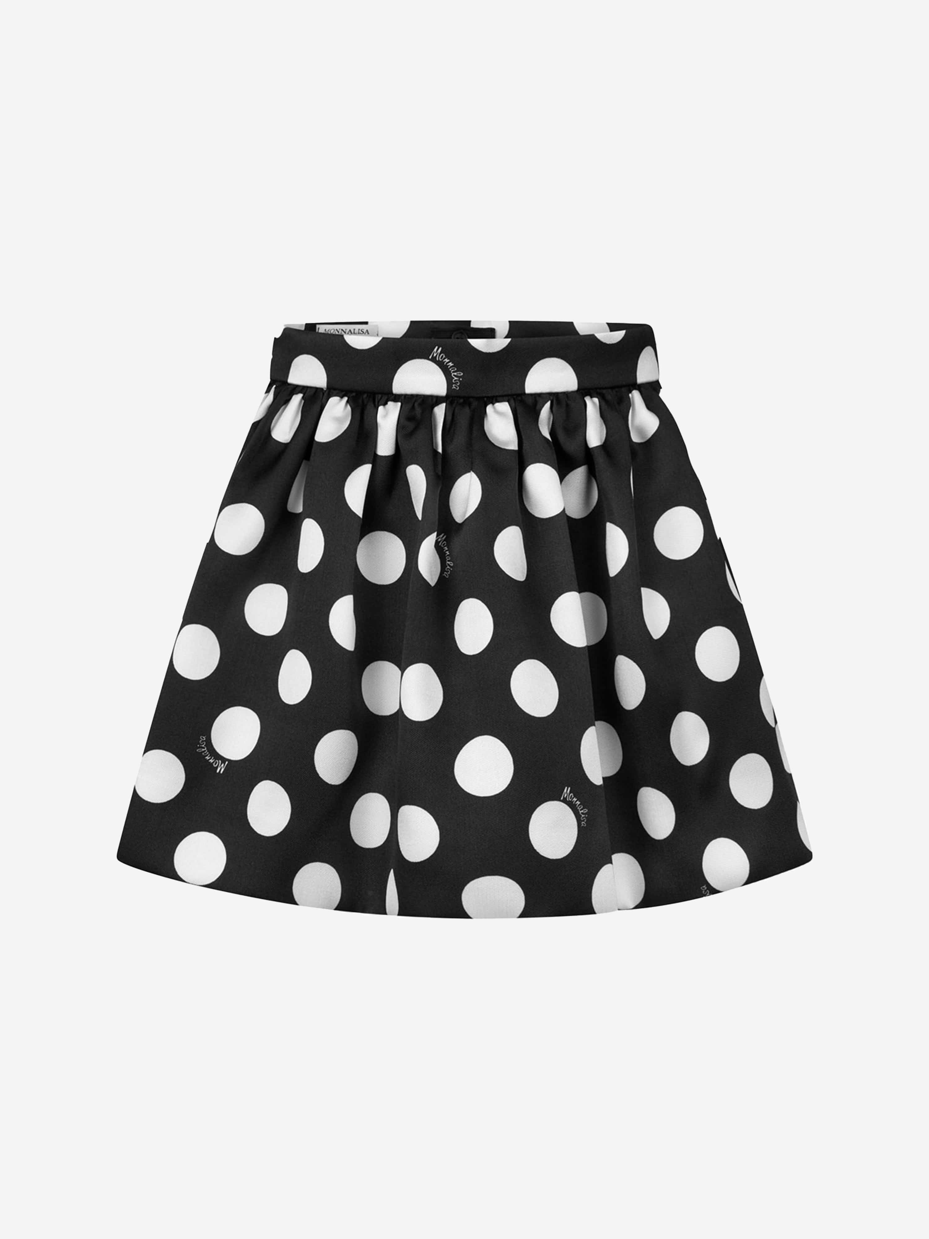 Monnalisa Girls Polka Dot Skirt