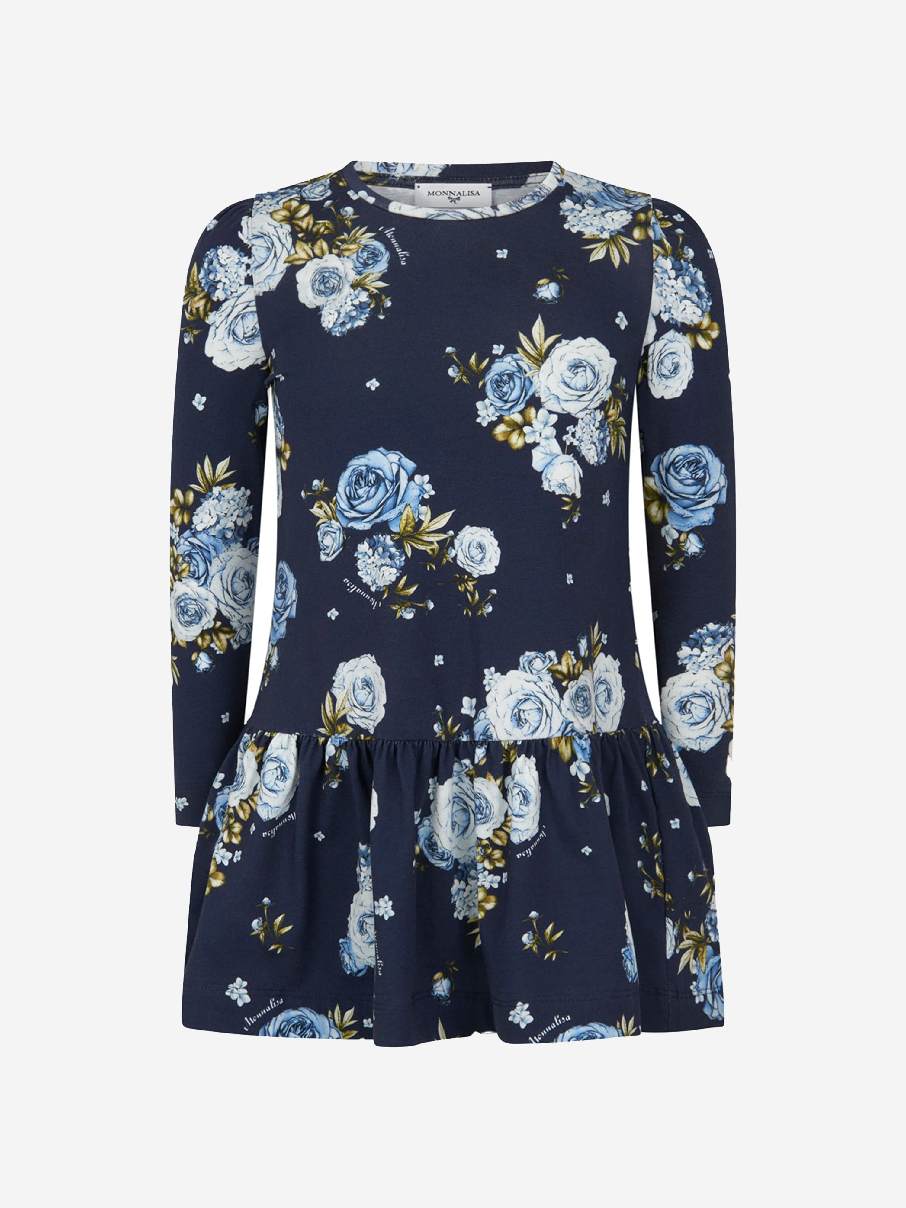 Monnalisa Girls Flower Dress