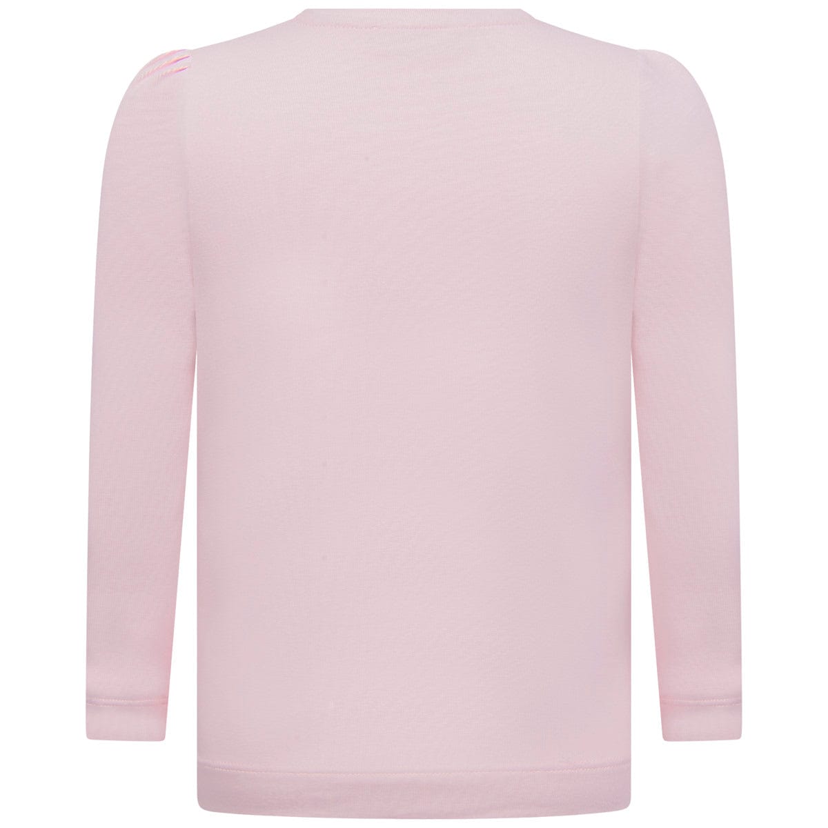 Monnalisa Girls Cotton Long Sleeve Rose T-Shirt