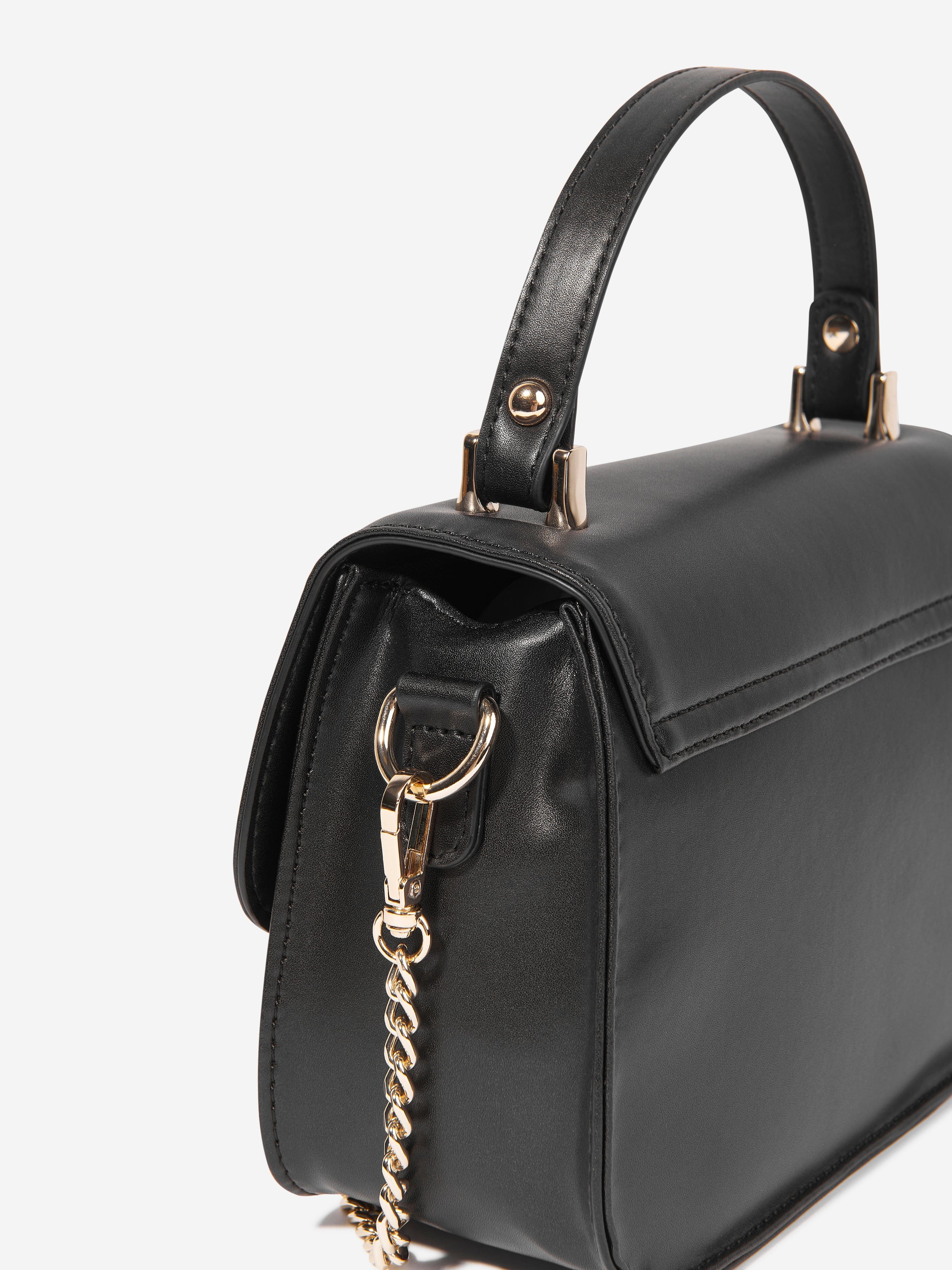 Monnalisa Girls Bow Handbag in Black