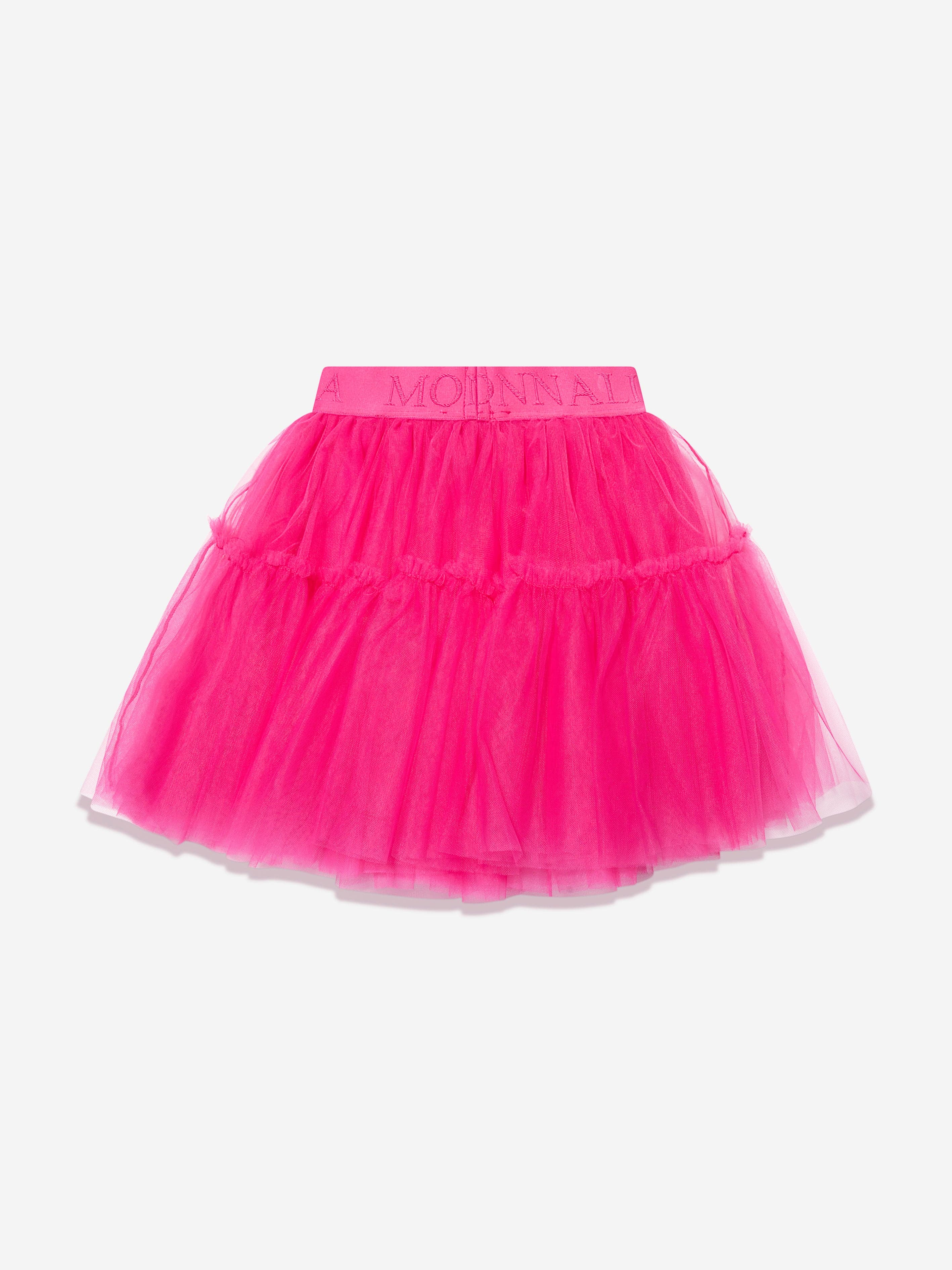 Monnalisa Girls Tulle Skirt in Pink