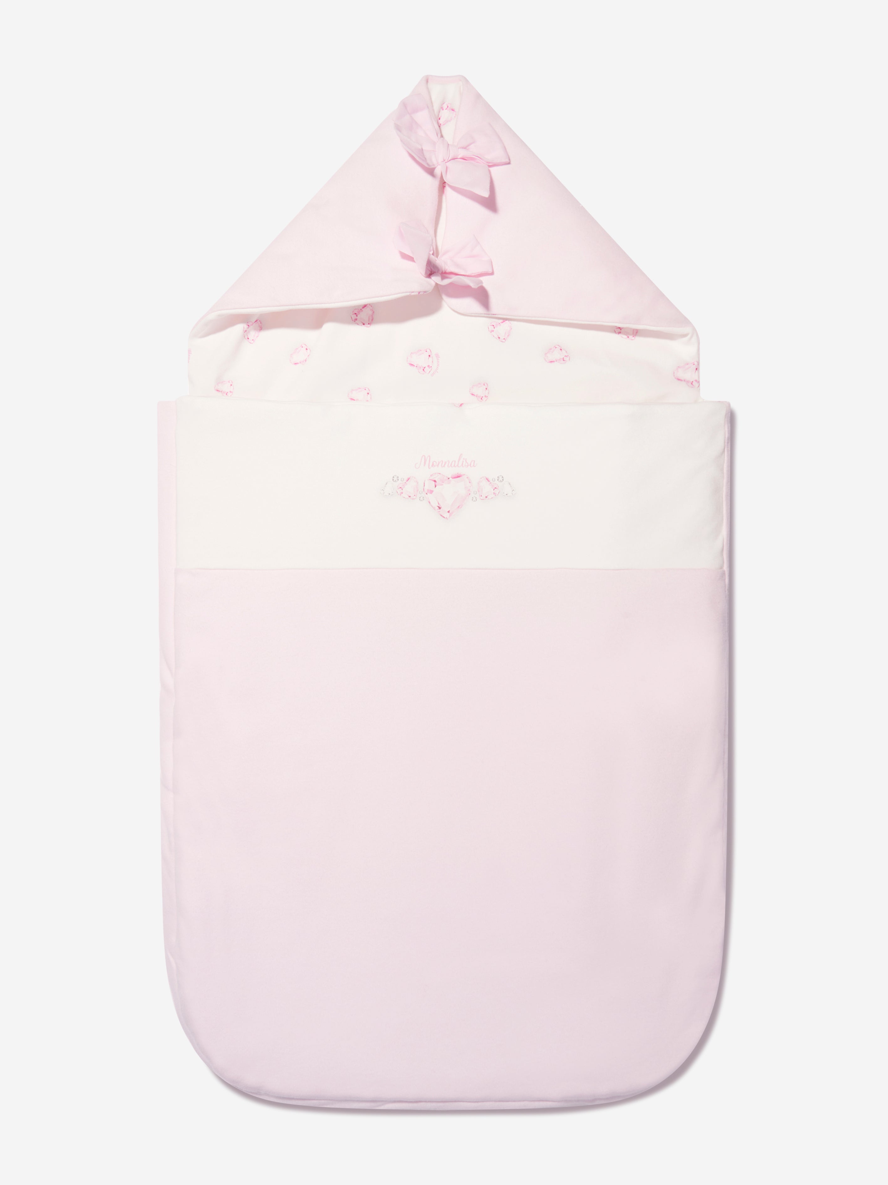 Monnalisa Baby Girls Sleep Nest in Pink