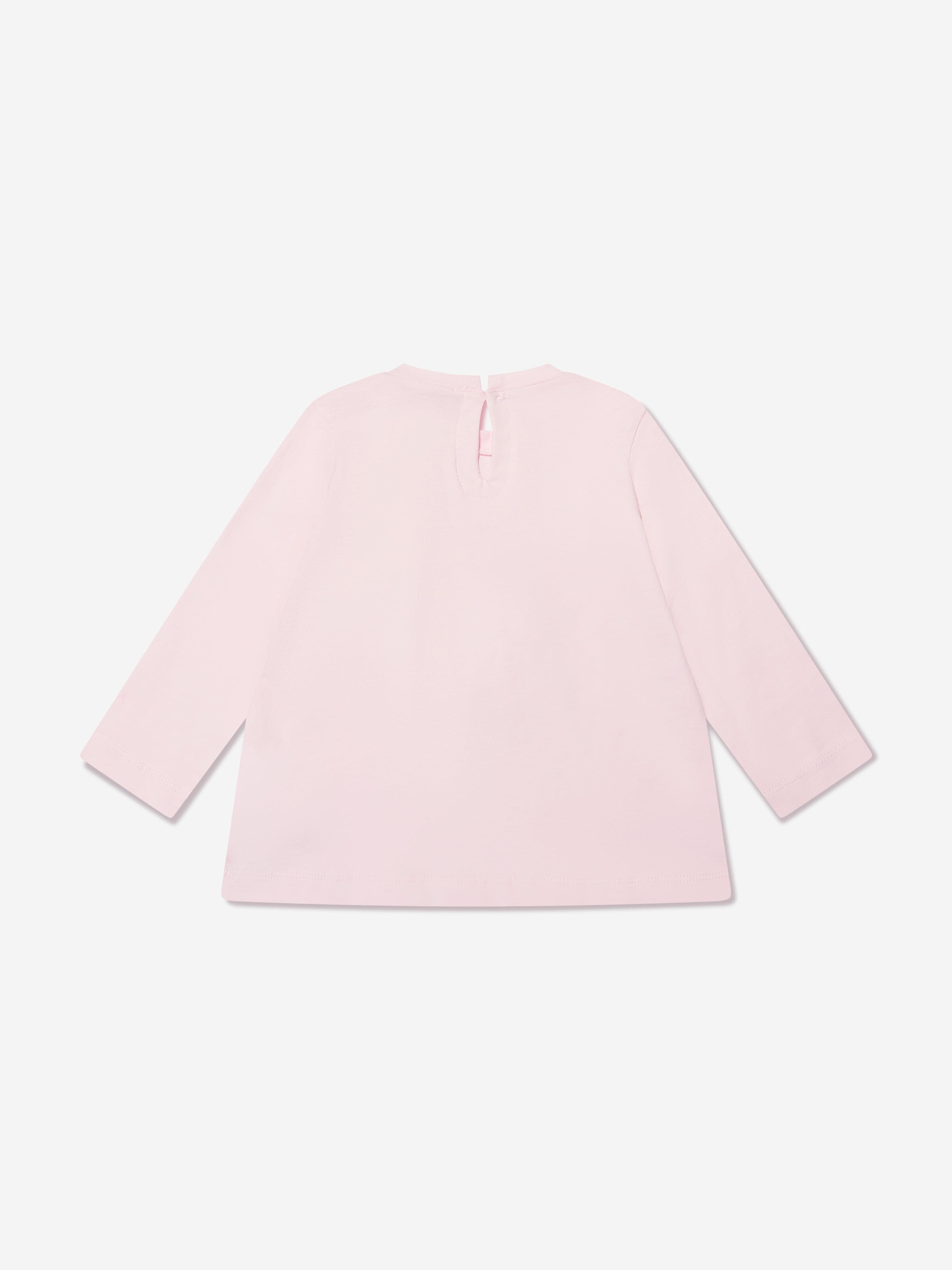 Monnalisa Baby Girls Ballerina Top in Pink