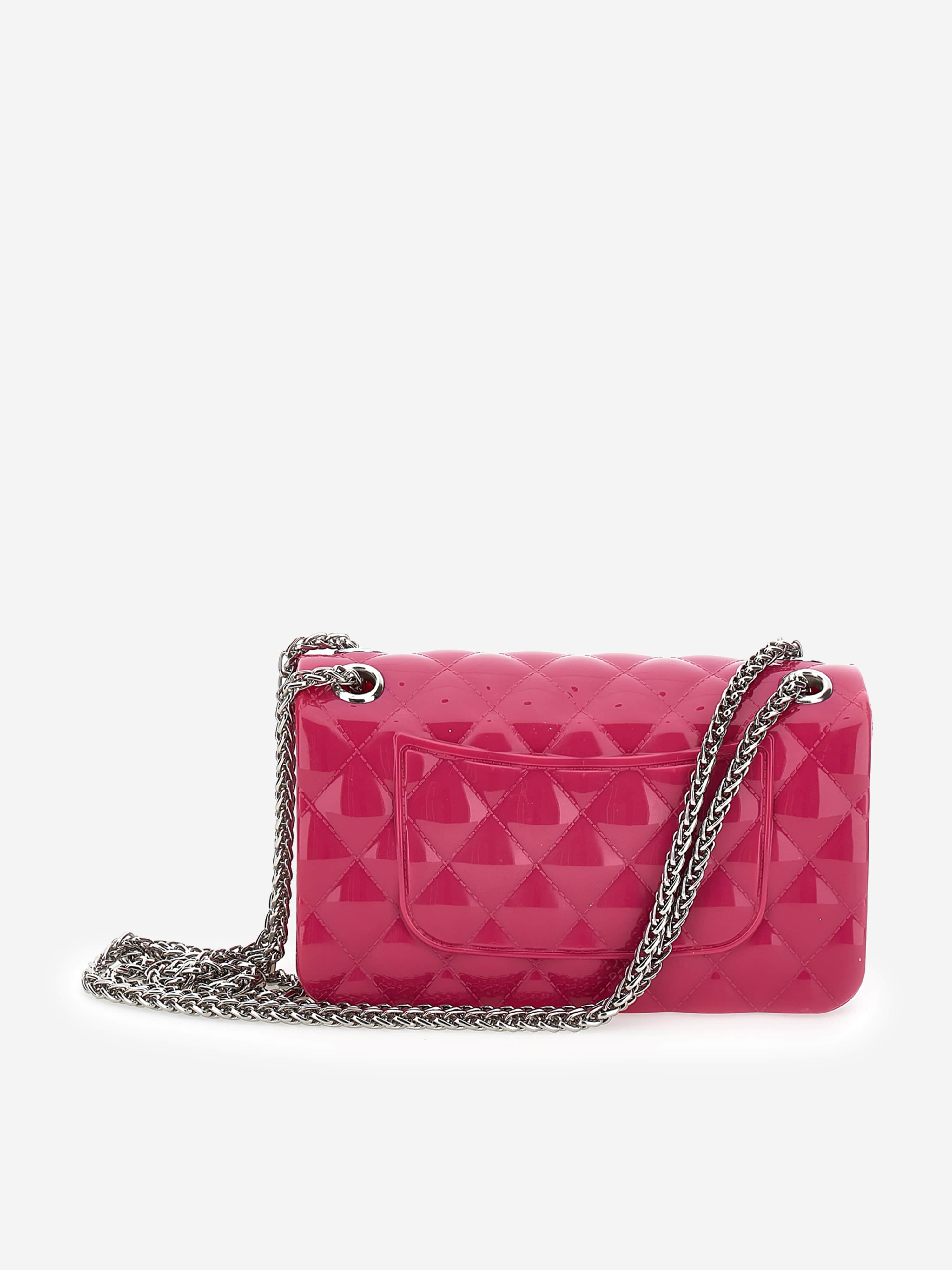 Monnalisa Girls PVC Shoulder Bag in Pink (14cm)