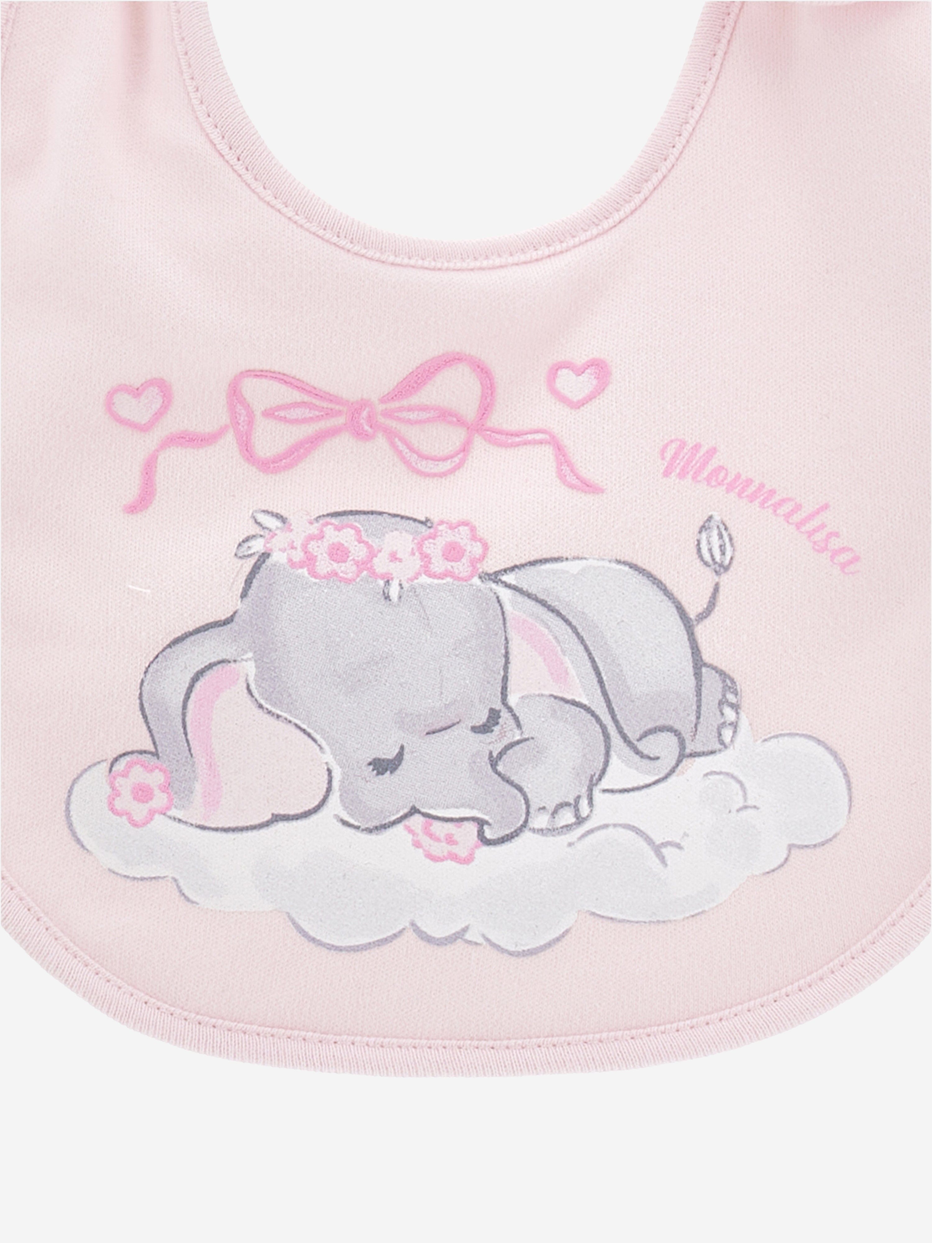 Monnalisa Baby Girls Dumbo Babygrow Gift Set in Ivory