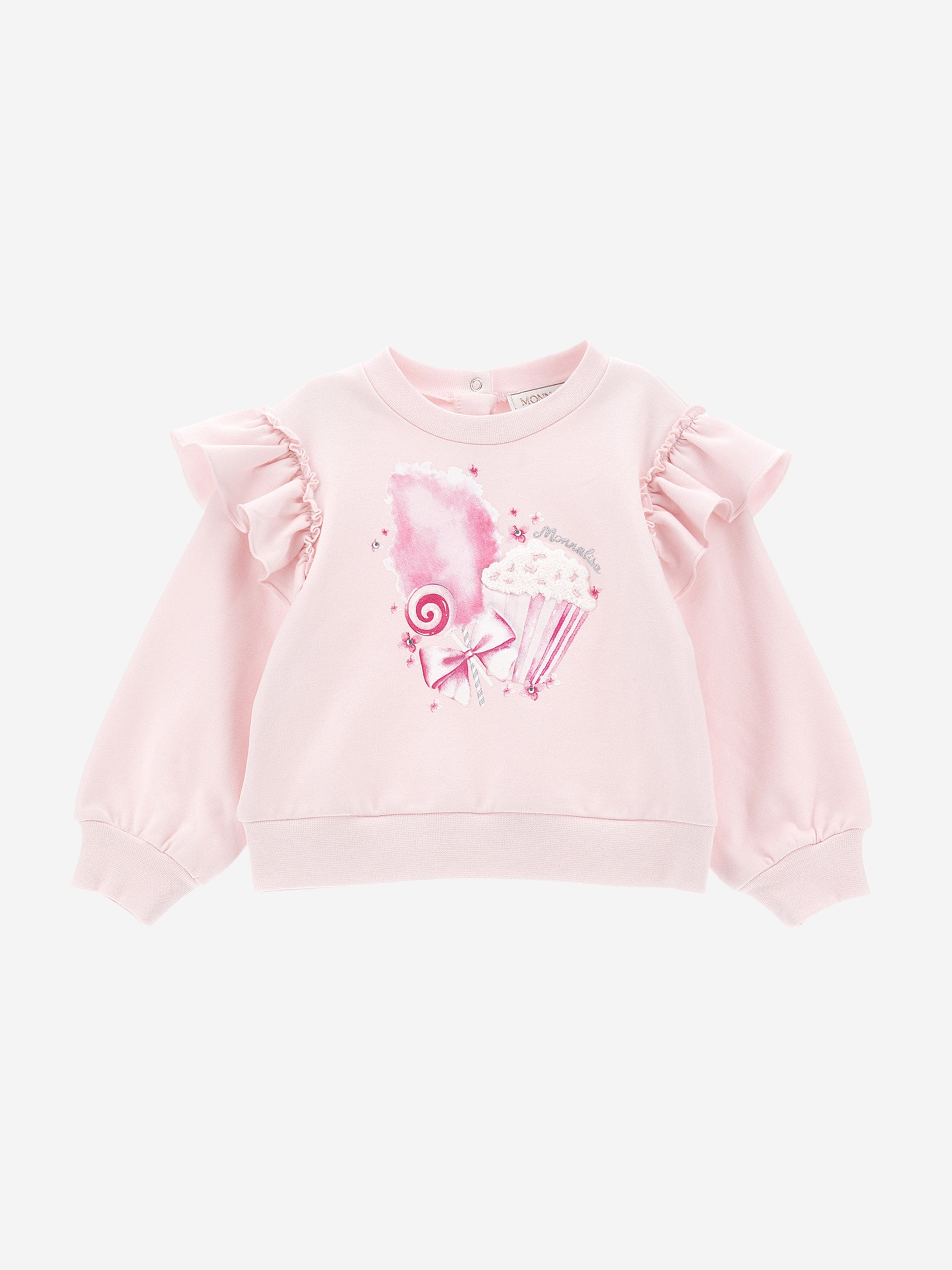 Monnalisa Baby Girls Dumbo Tracksuit in Pink