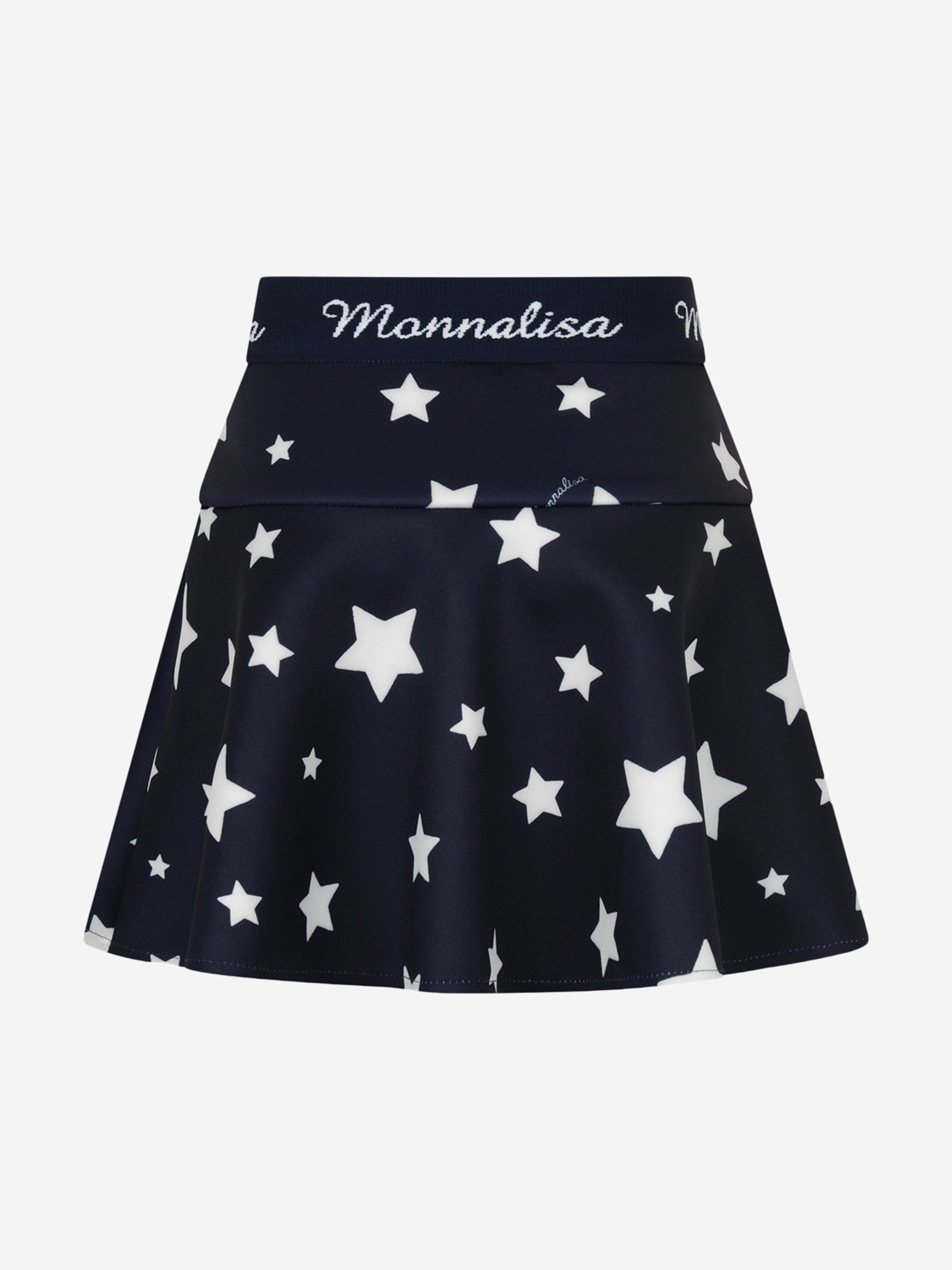 Monnalisa Girls Neoprene Stars Skirt