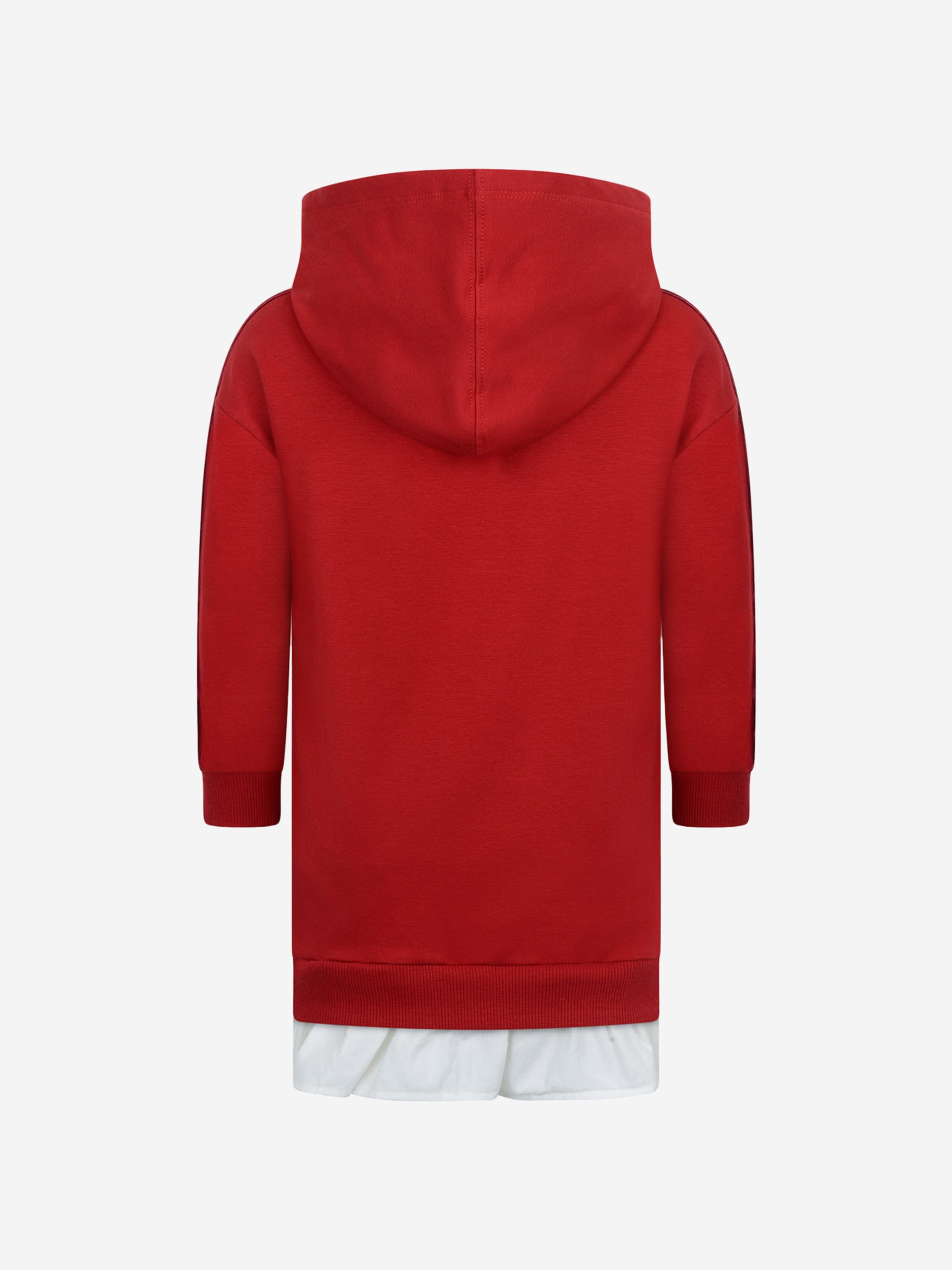 Monnalisa Girls Hooded Sweater Dress