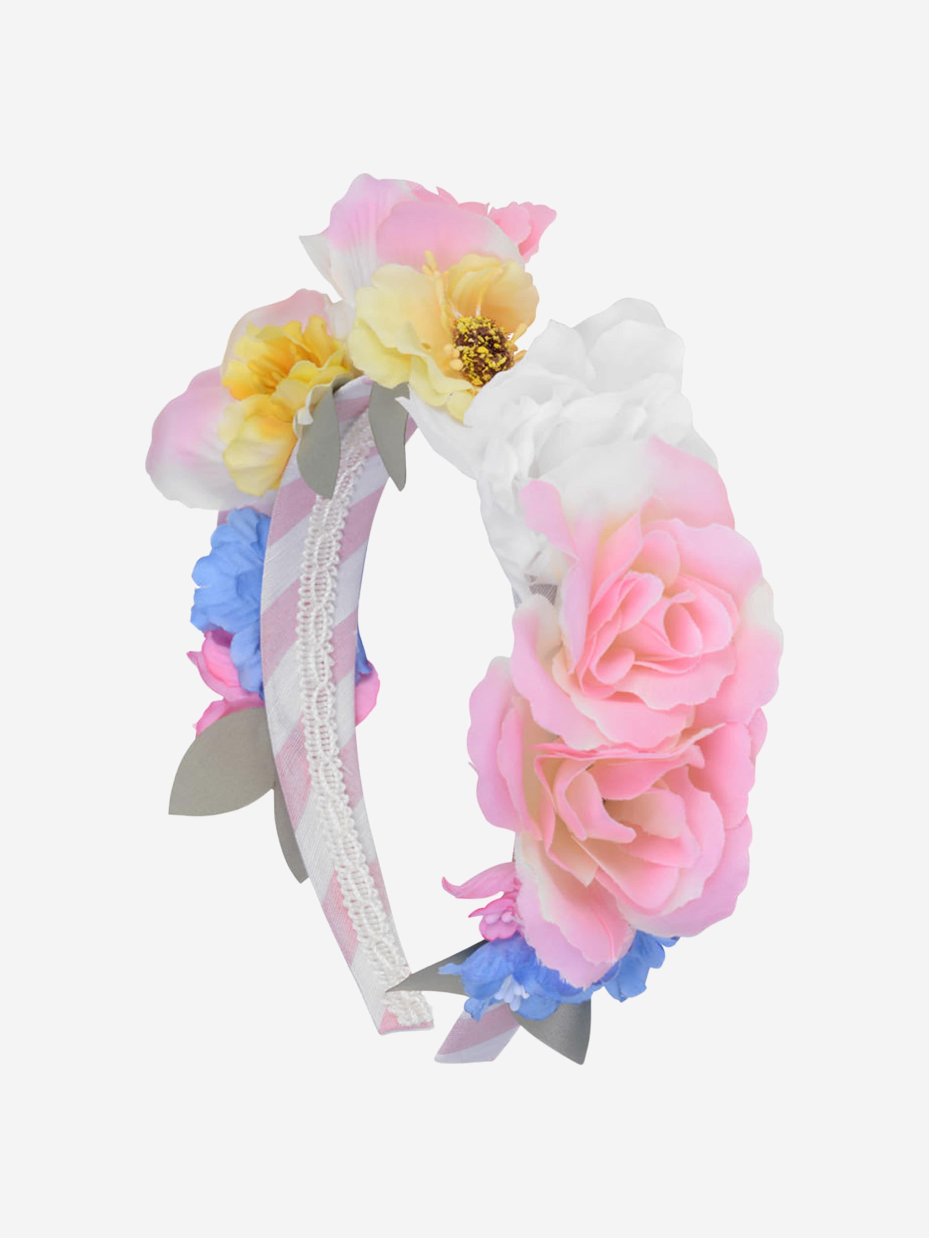 Monnalisa Flower Applique Headband