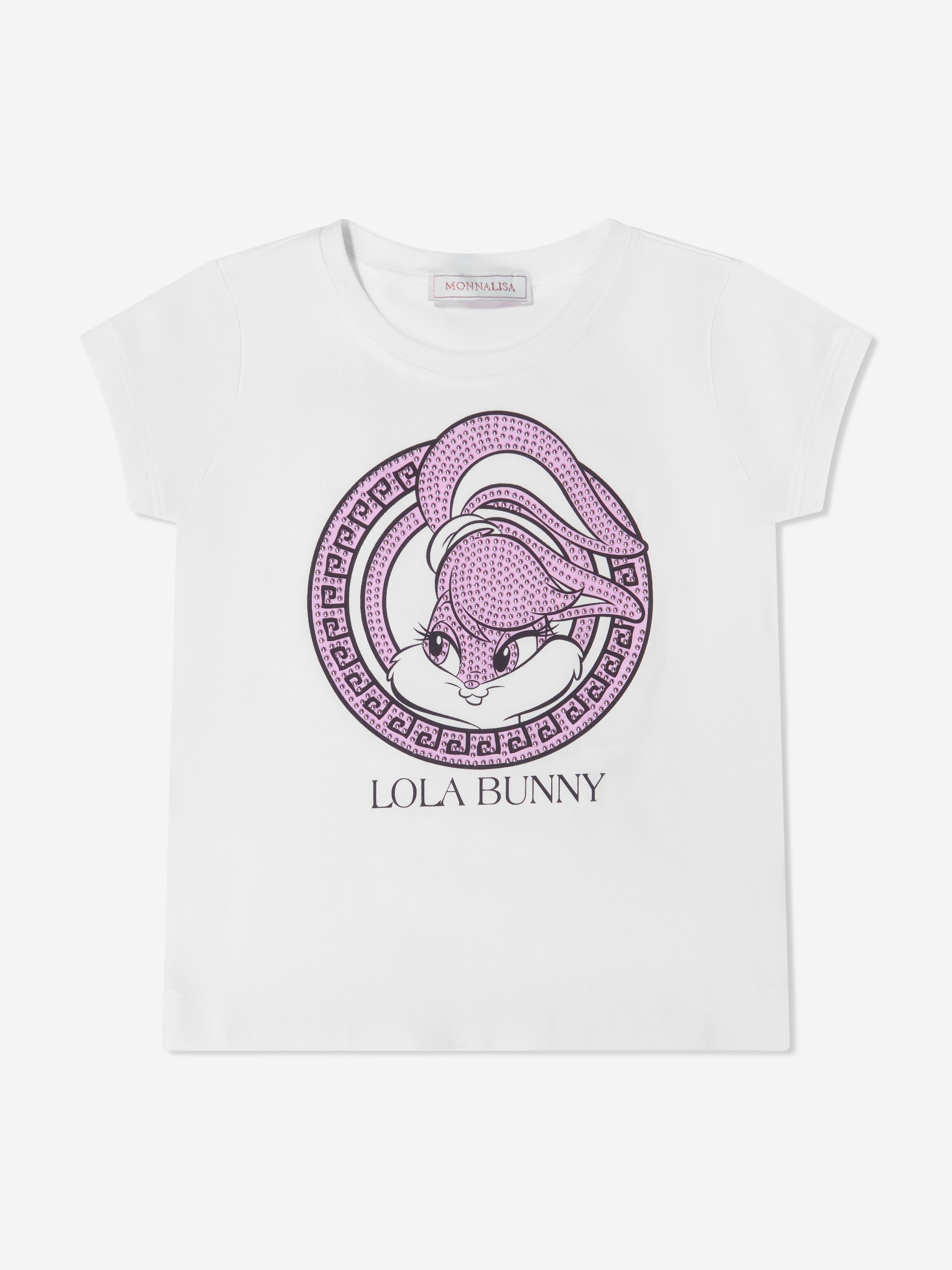 Monnalisa Girls Cotton Lola Bunny T-Shirt