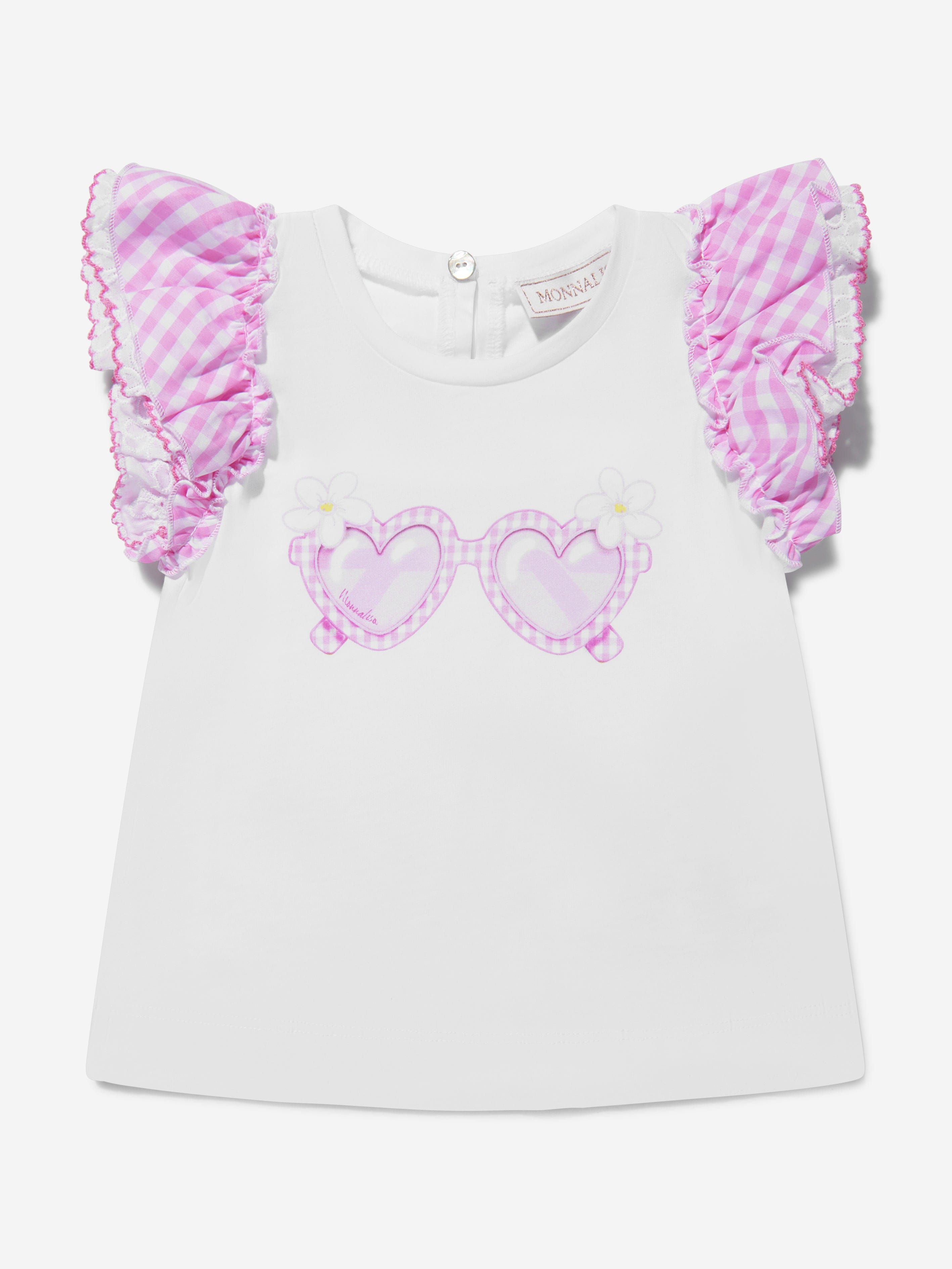 Monnalisa Baby Girls Cotton Jersey T-Shirt